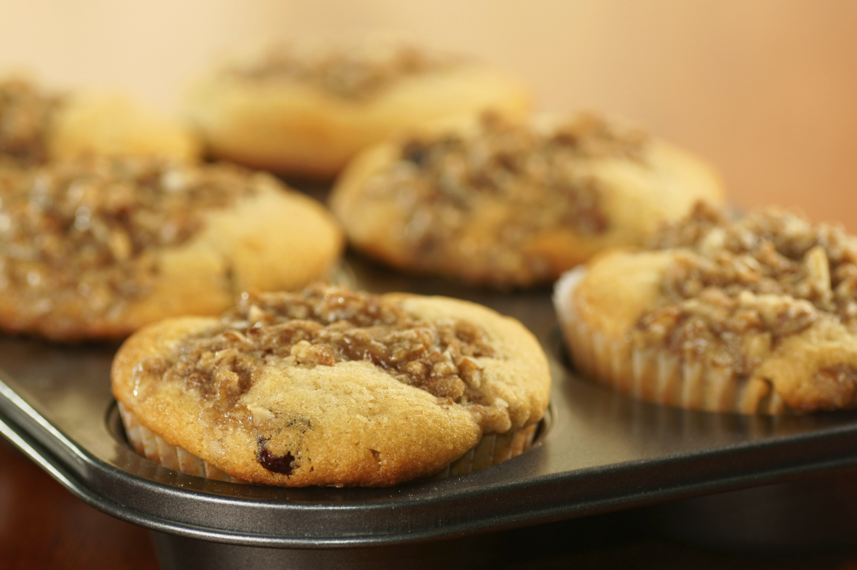 Muffins de frutos secos