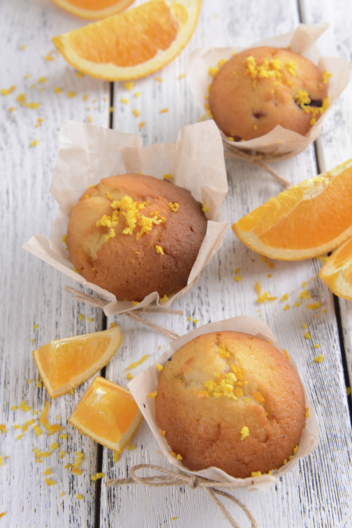 Muffins de naranja