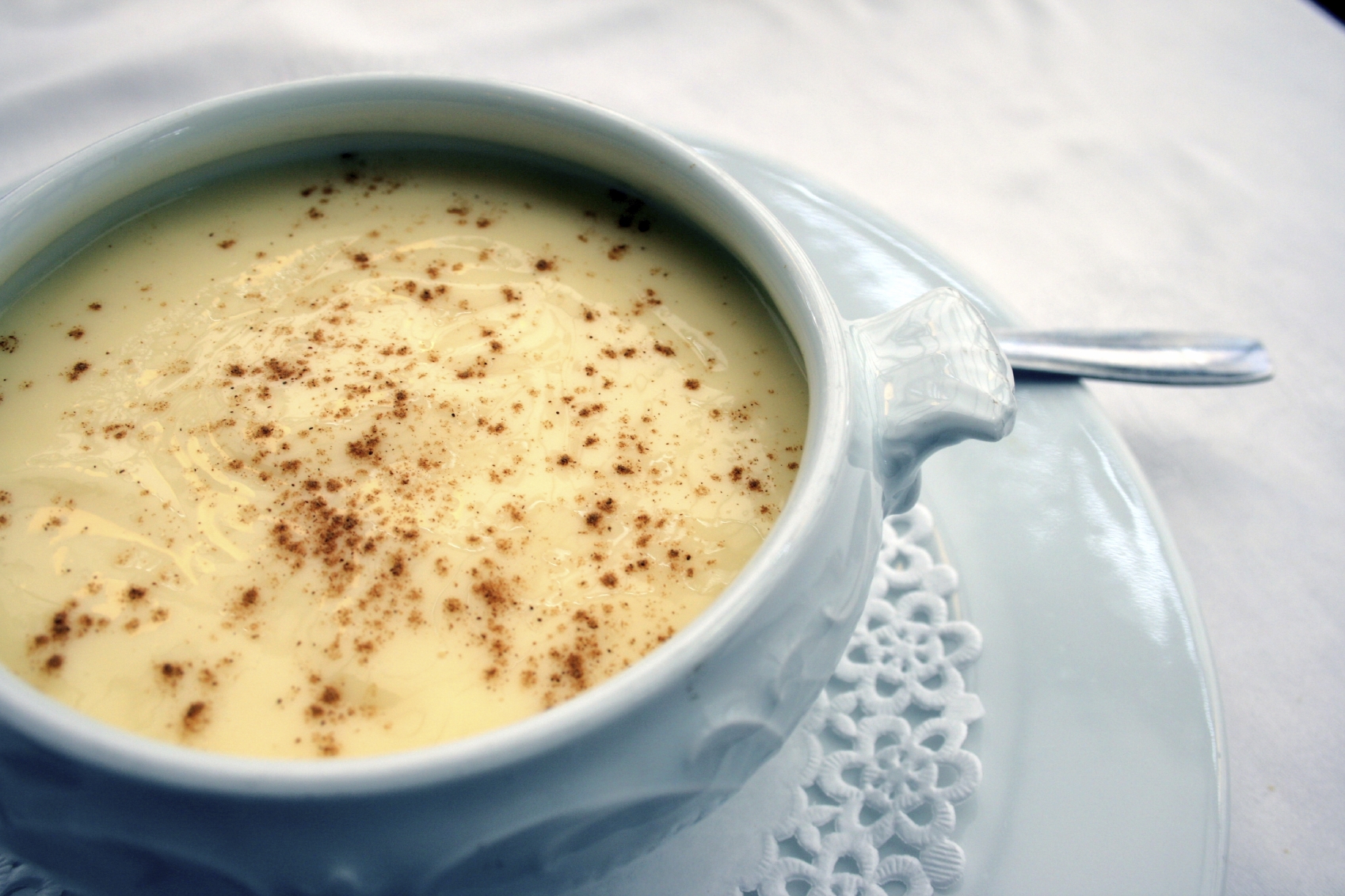 Natillas de Maicena con horchata