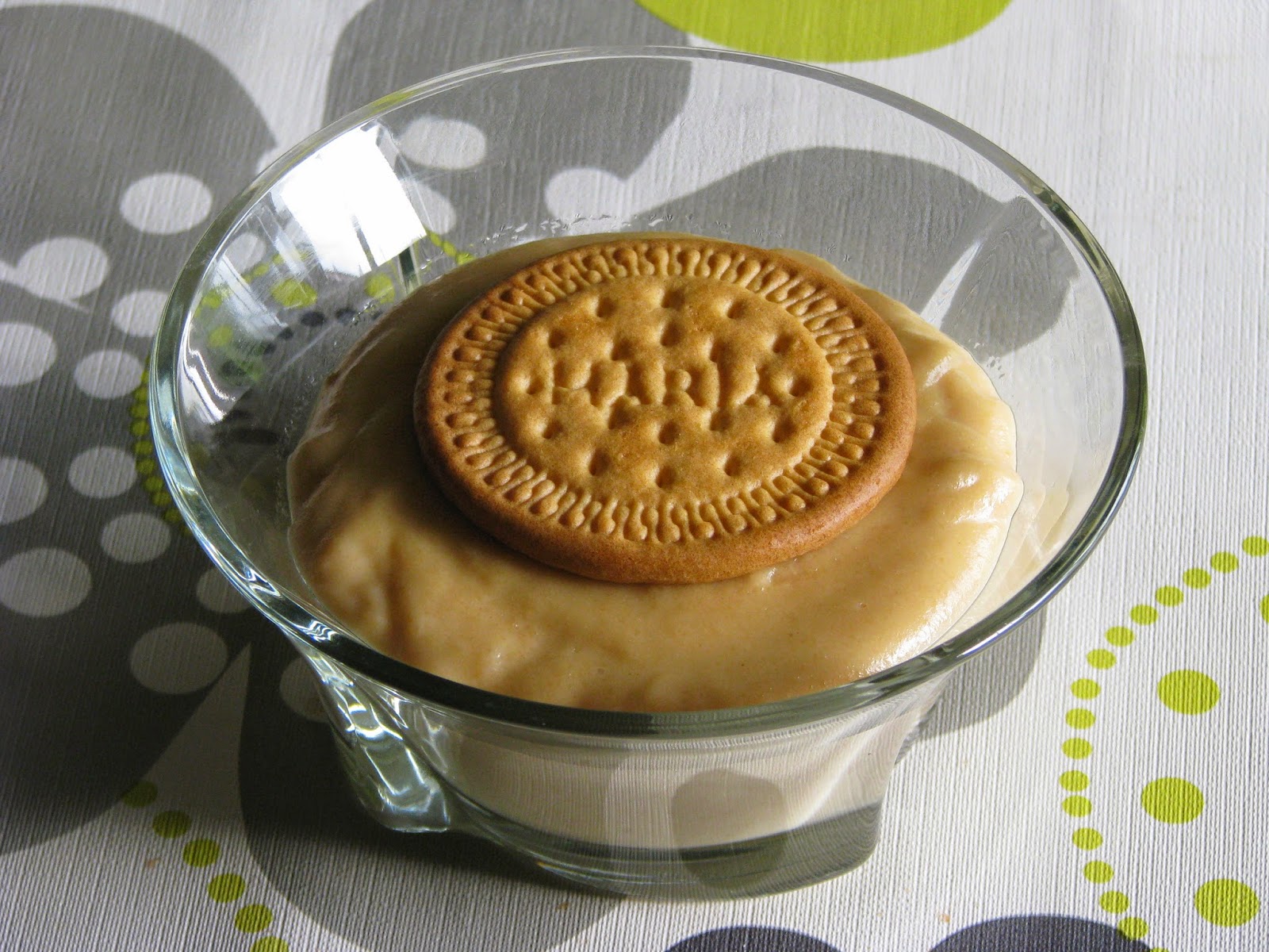 Natillas de galleta y caramelo