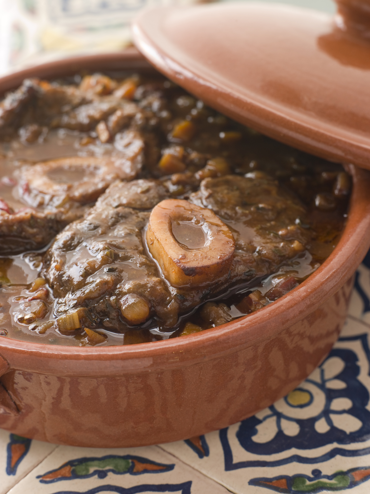 Ossobuco con hongos