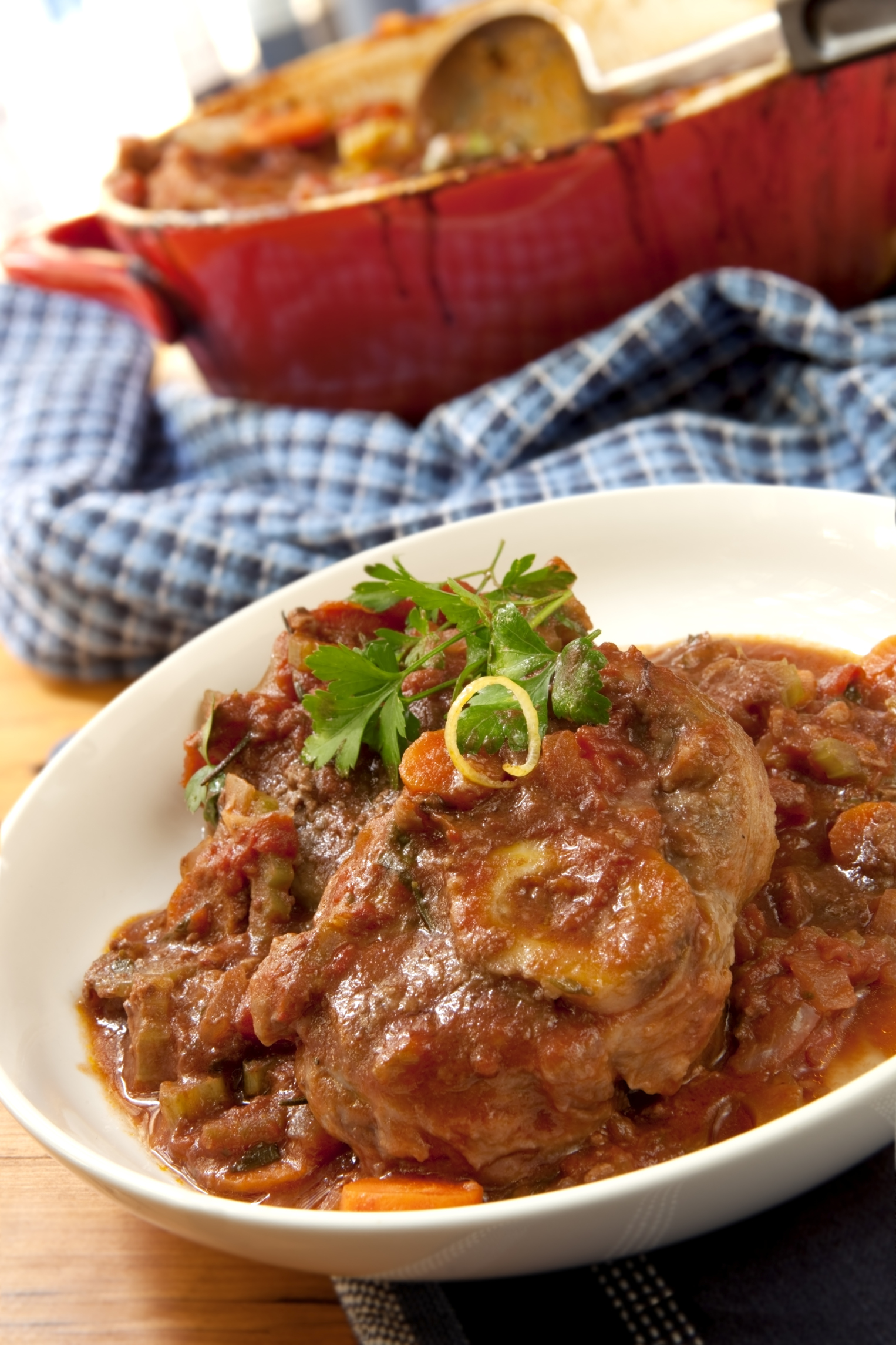 Ossobuco en salsa trufado