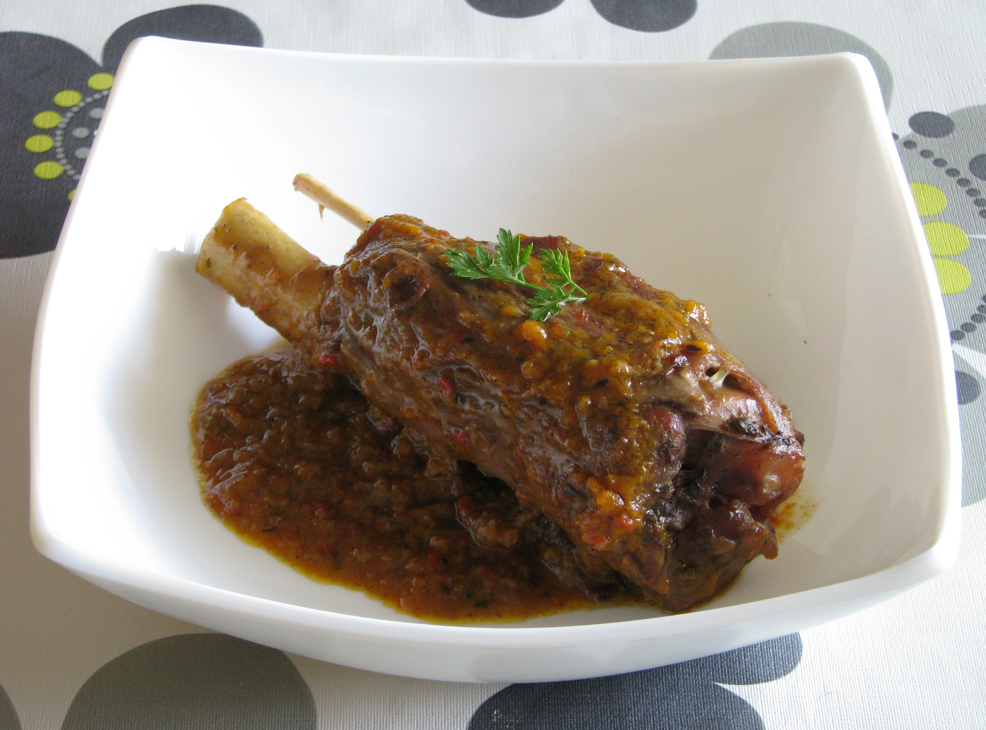 Ossobuco de jabalí