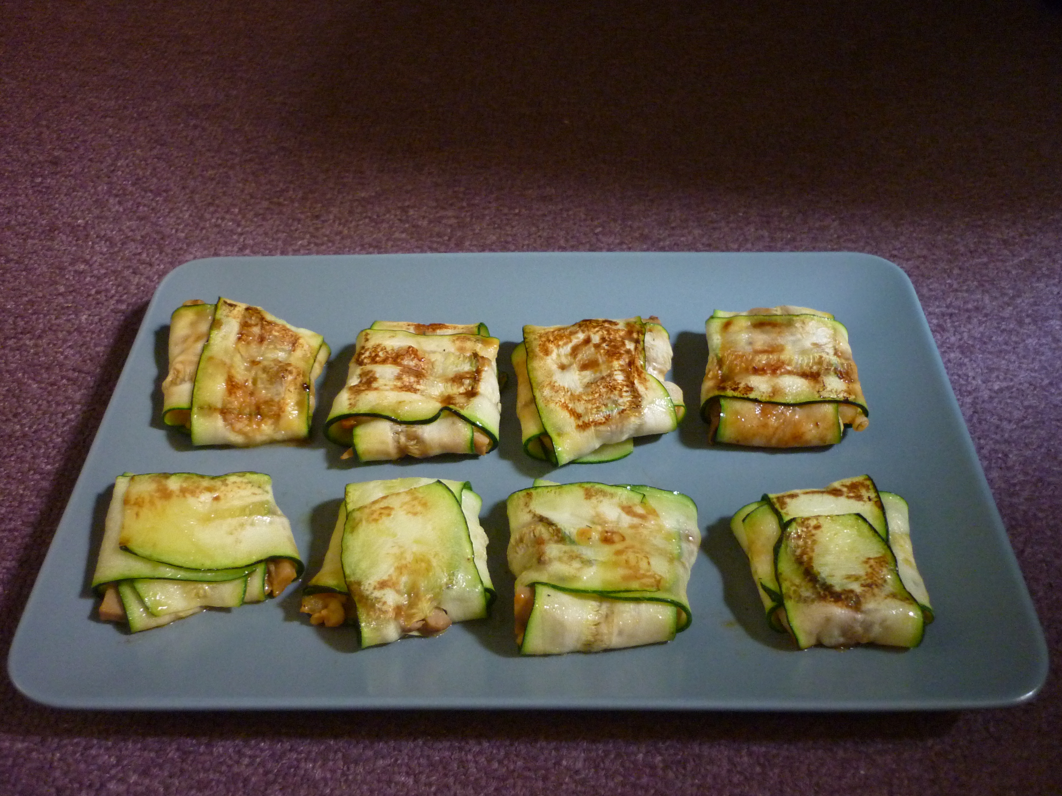 Raviolis de calabacín. Muy versátiles y ricos