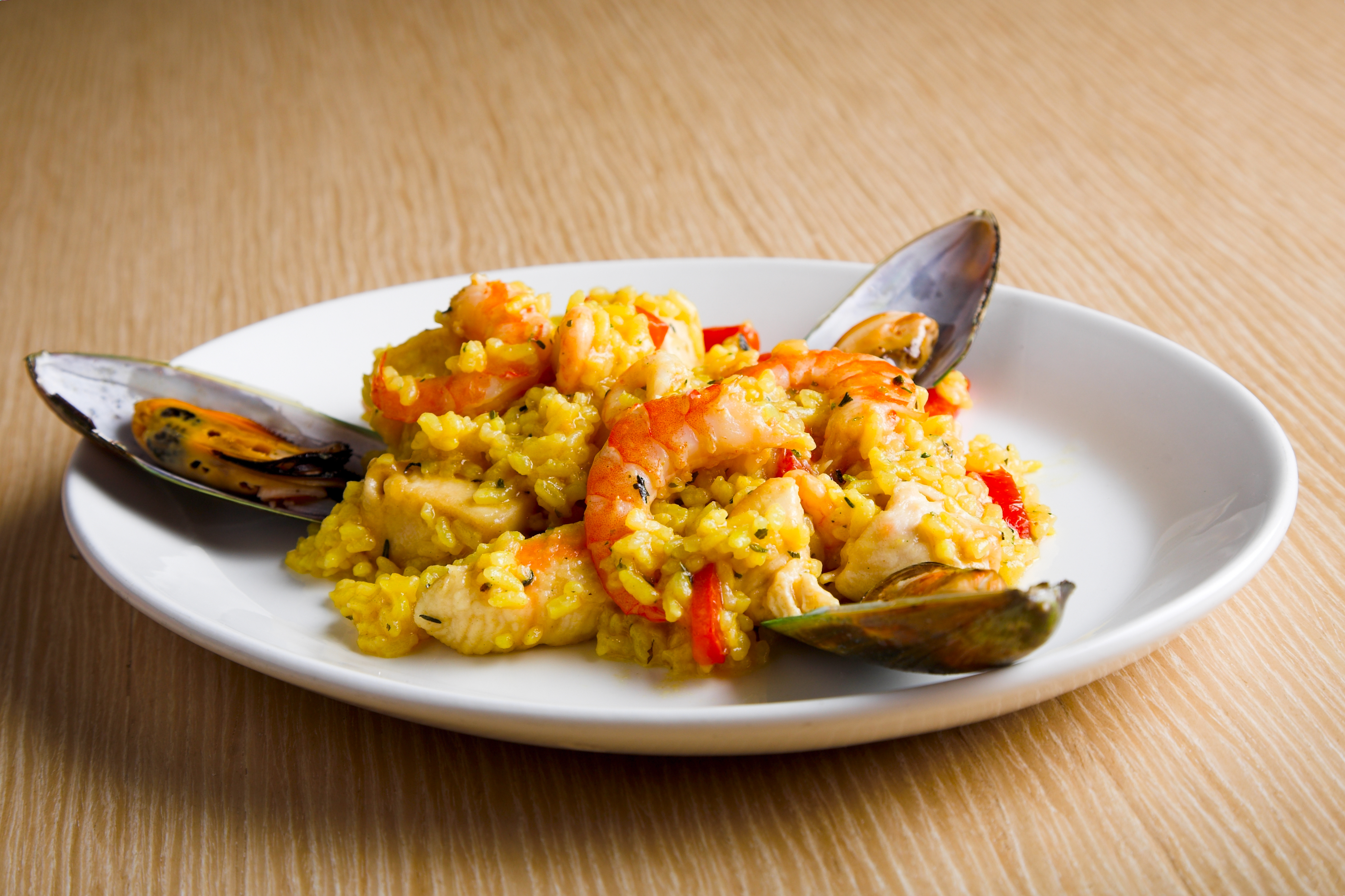 Paella de marisco