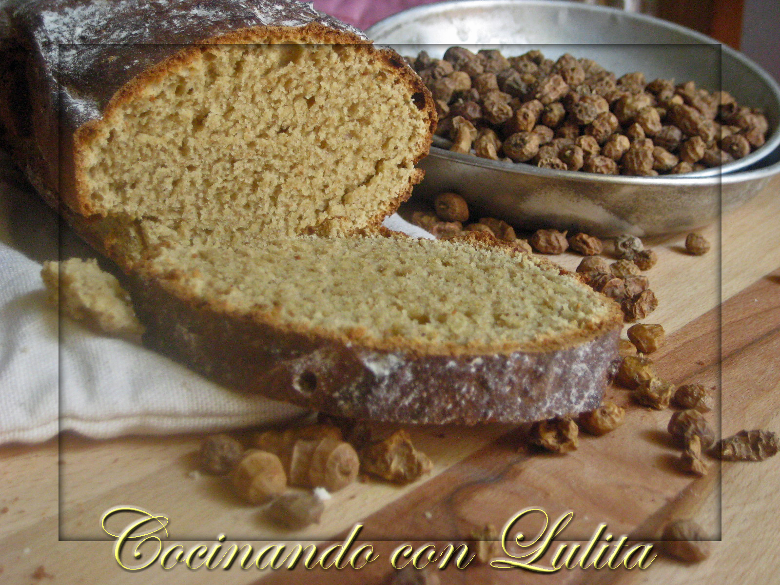 PAN DE HARINA DE CHUFA