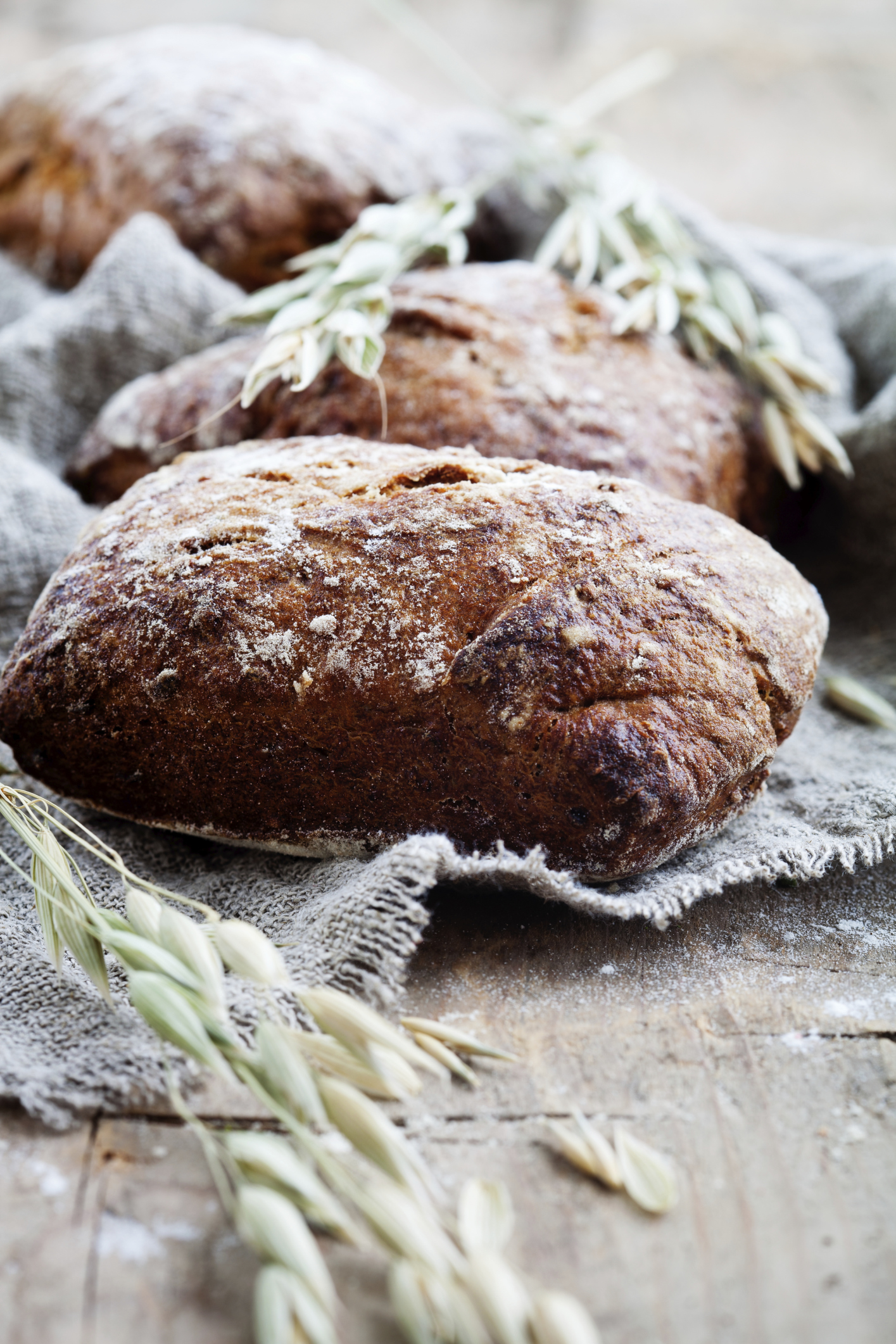 Pan de avena con piloncillo