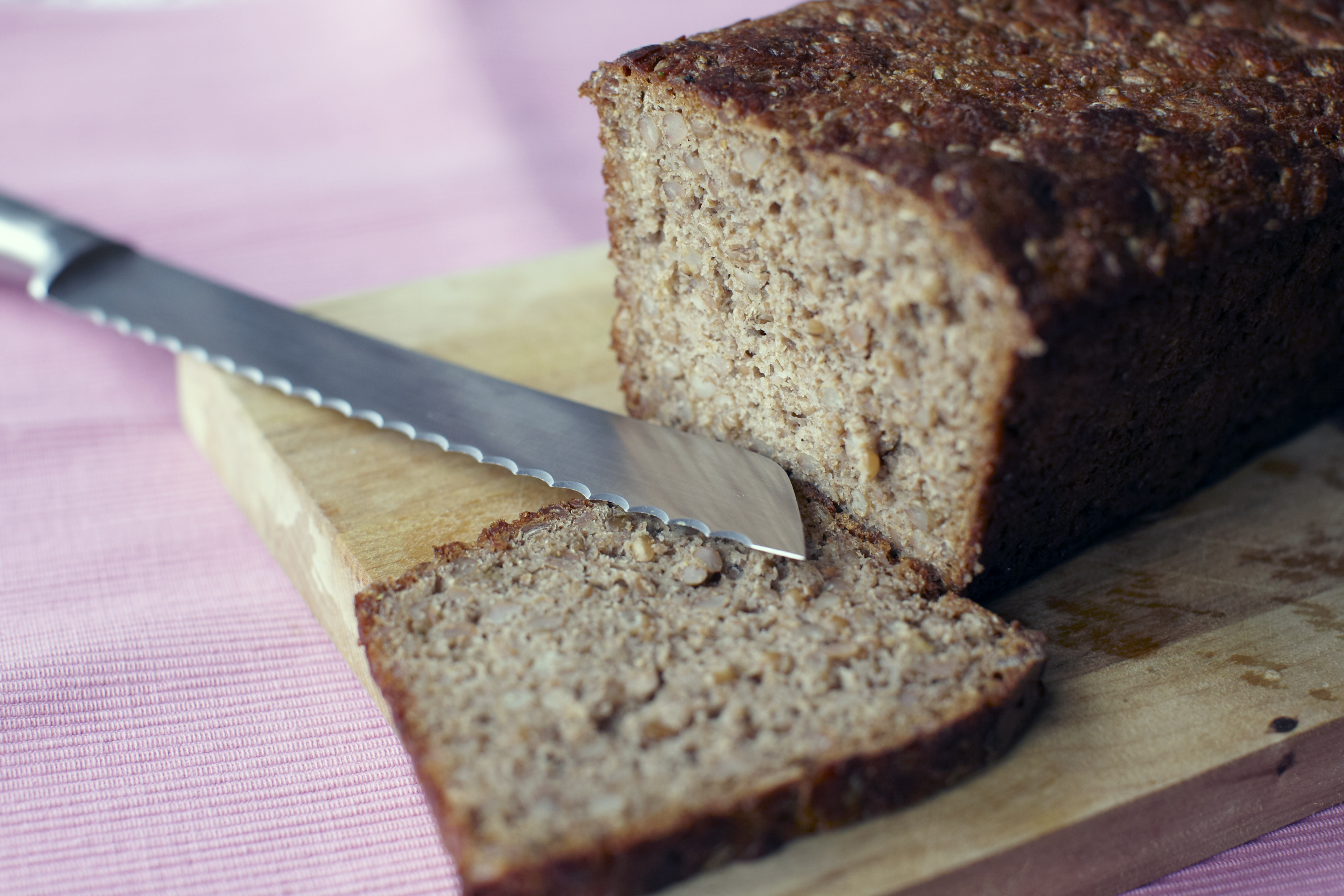 Pan de centeno casero