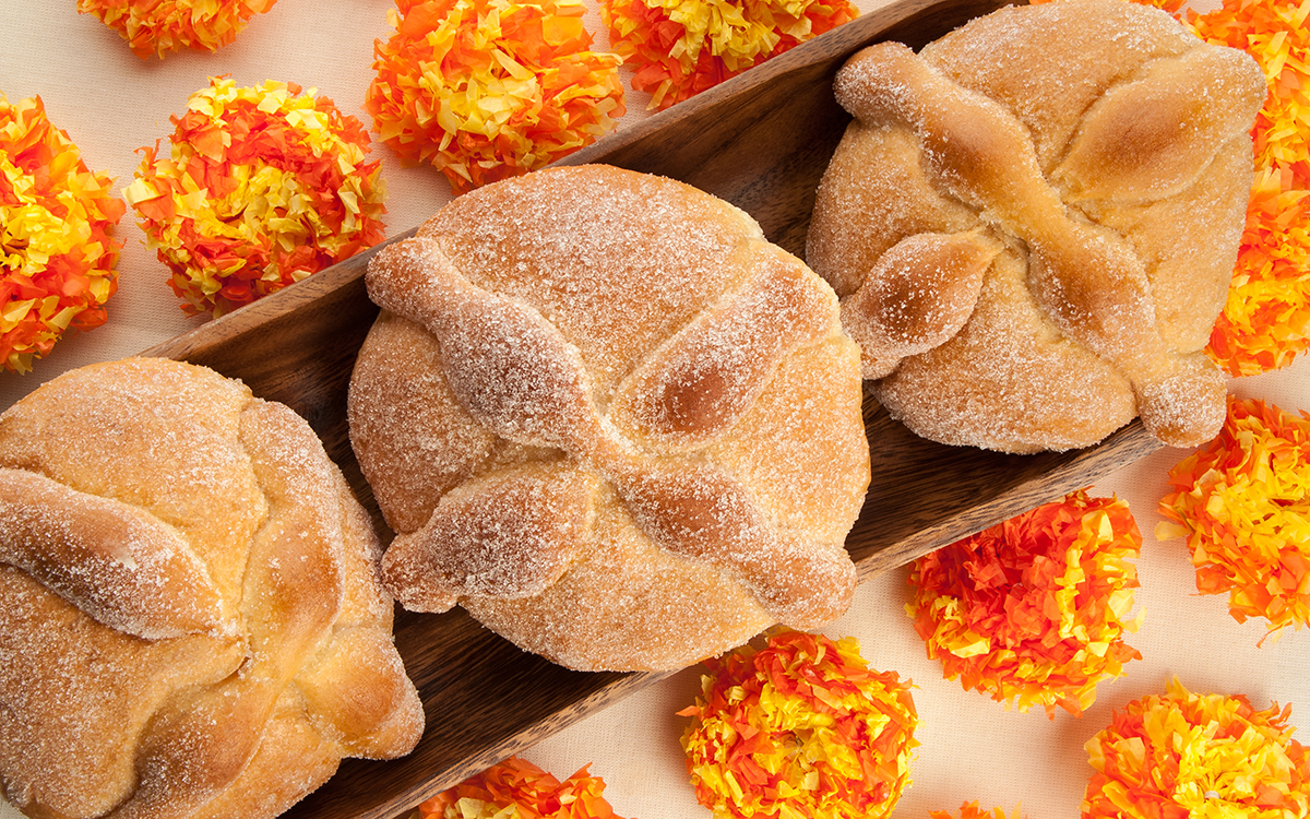 Pan de muerto mexicano