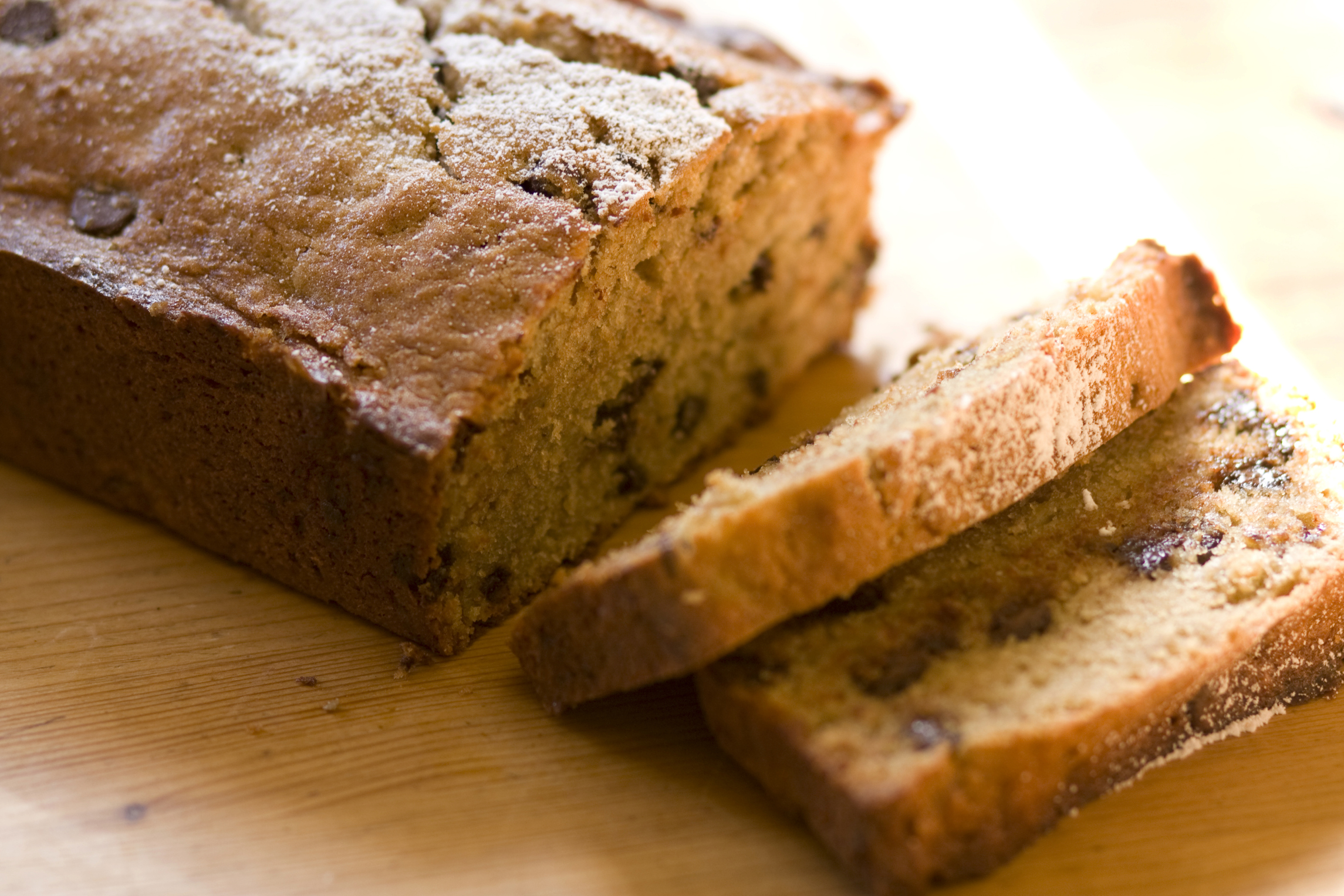 Pan con pepitas de chocolate