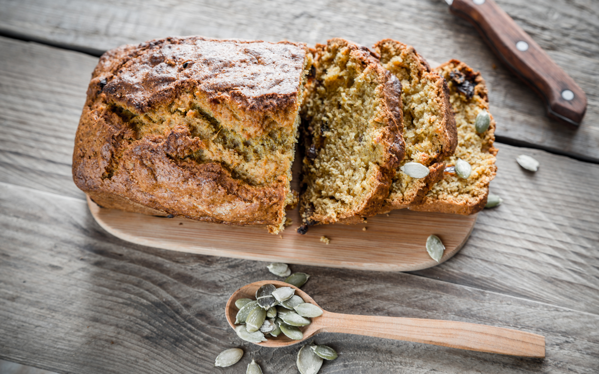 Pan de semillas de calabaza