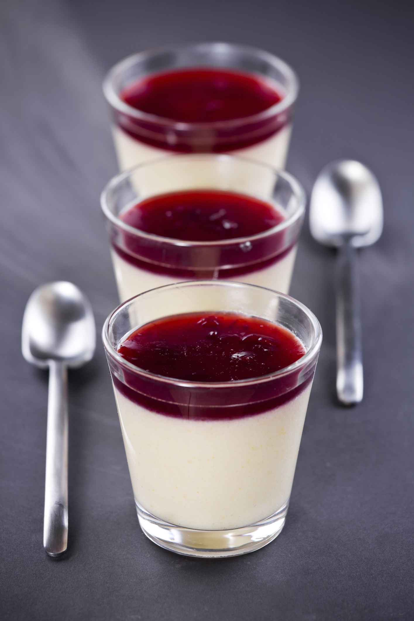 Panna cotta de parmesano