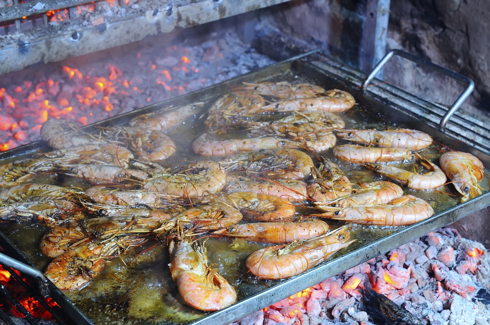 Parrillada de pescado y marisco