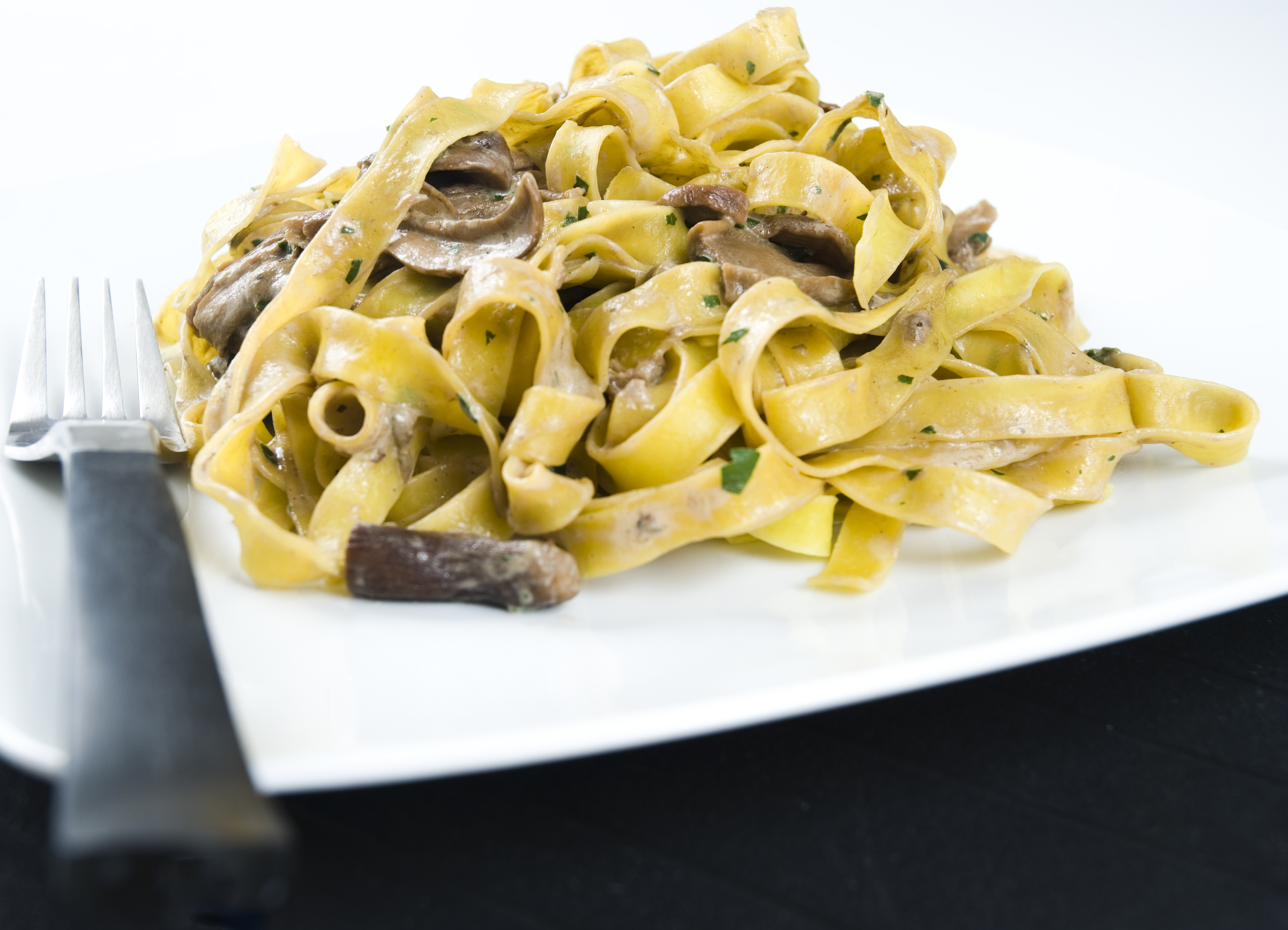 Pasta con setas