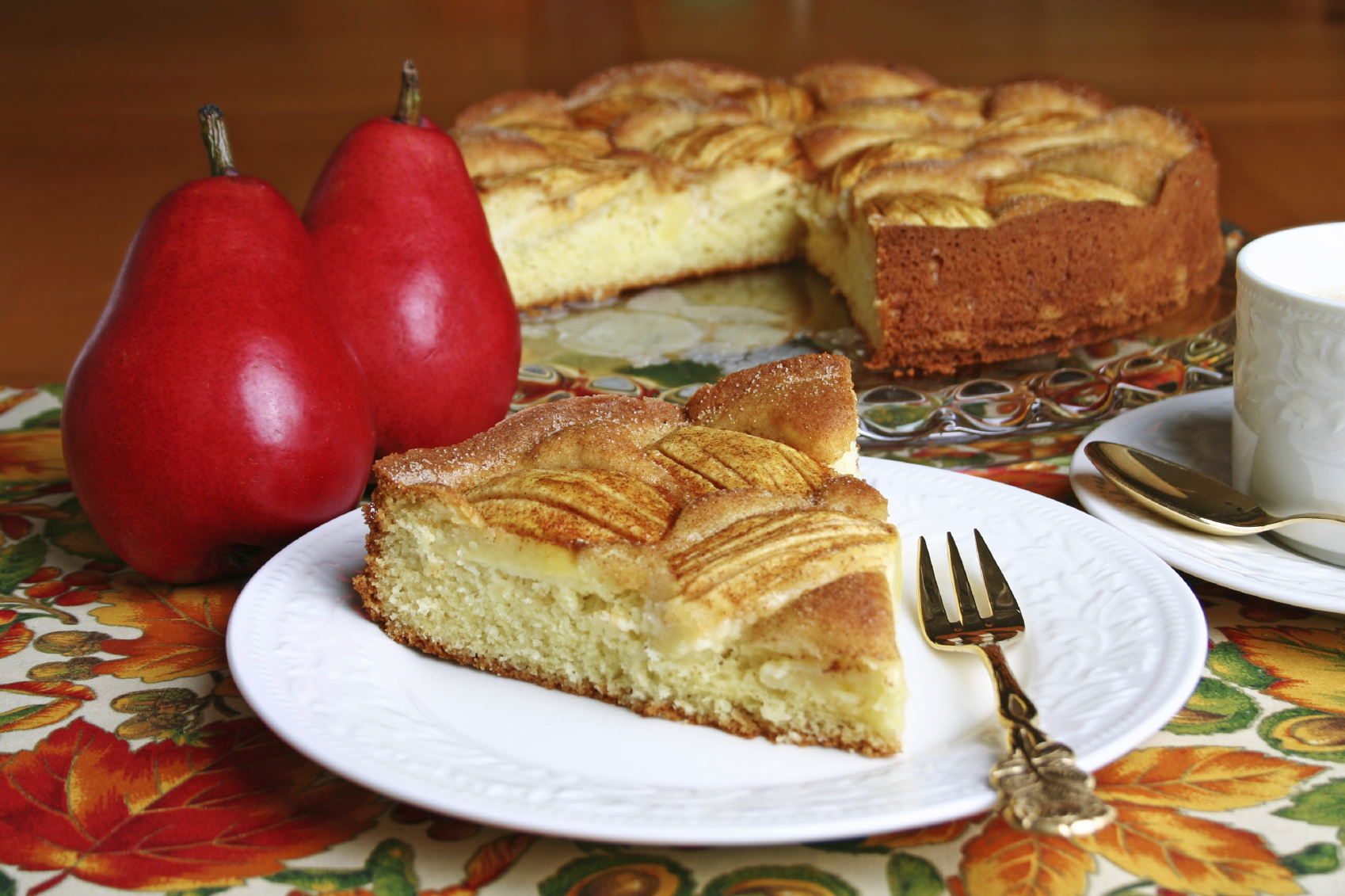 Pastelito sencillo de manzana