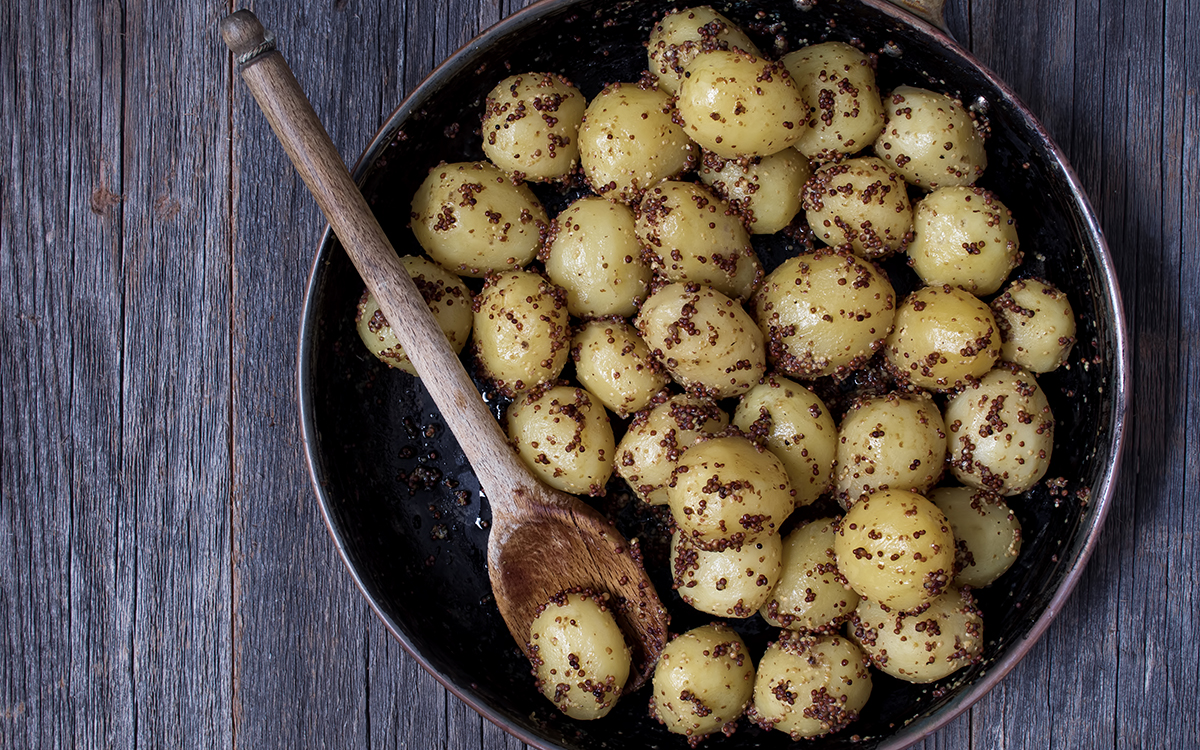 Deliciosas patatas a la mostaza | Recetas DIA