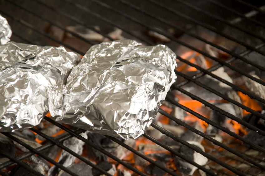 Patatas asadas en papillote