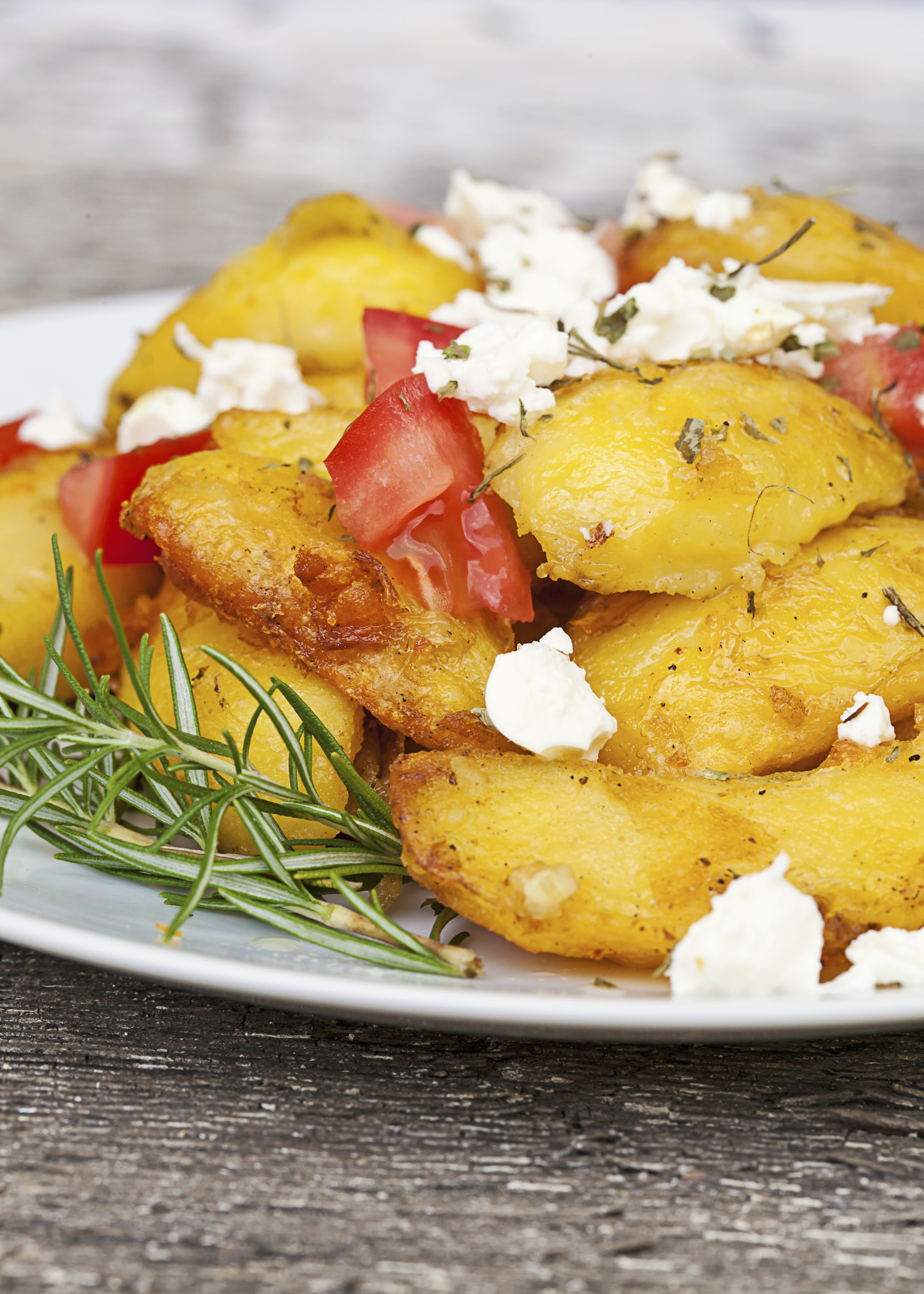 Patatas al horno condimentadas