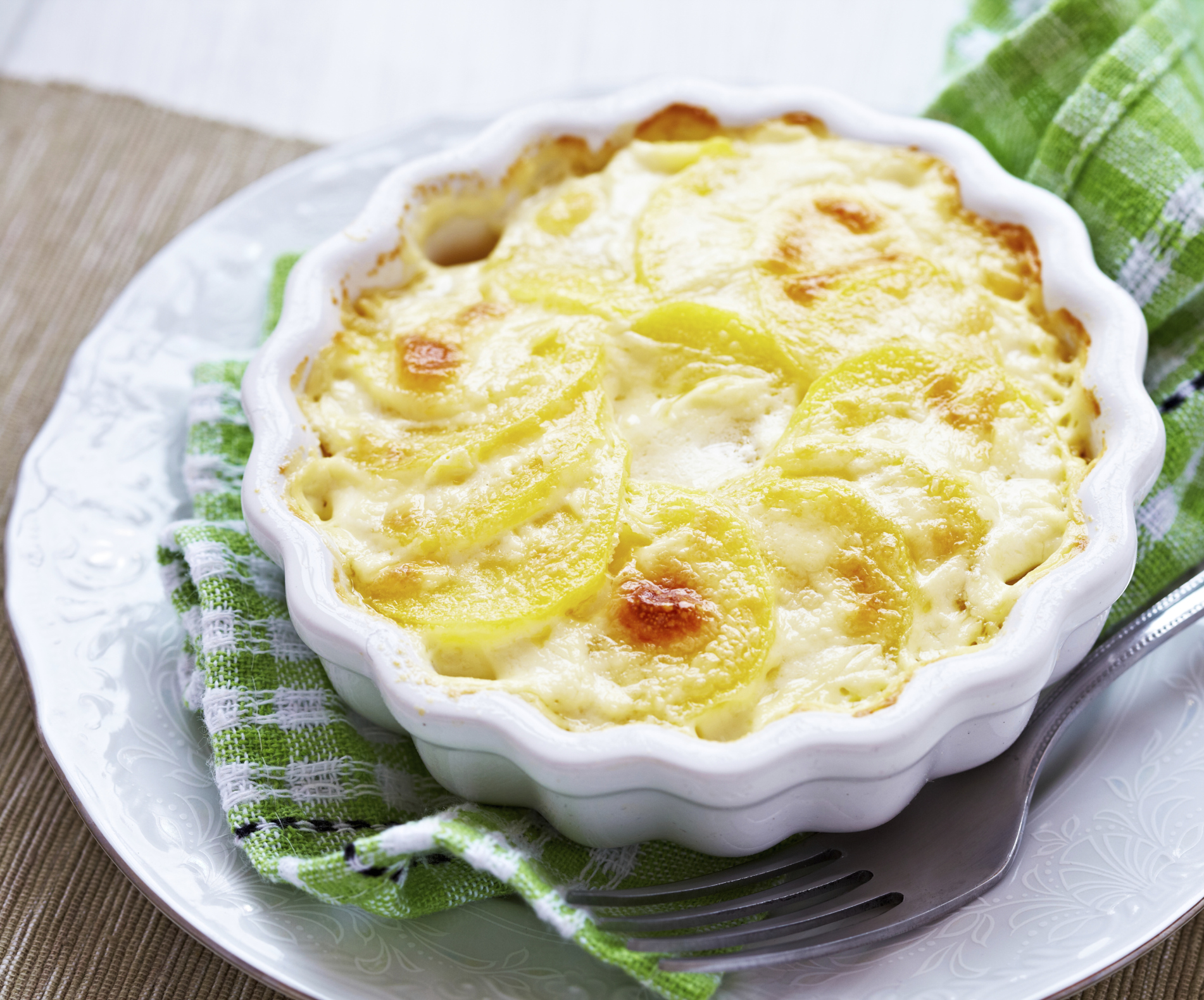 patatas a la crema al estilo Francés