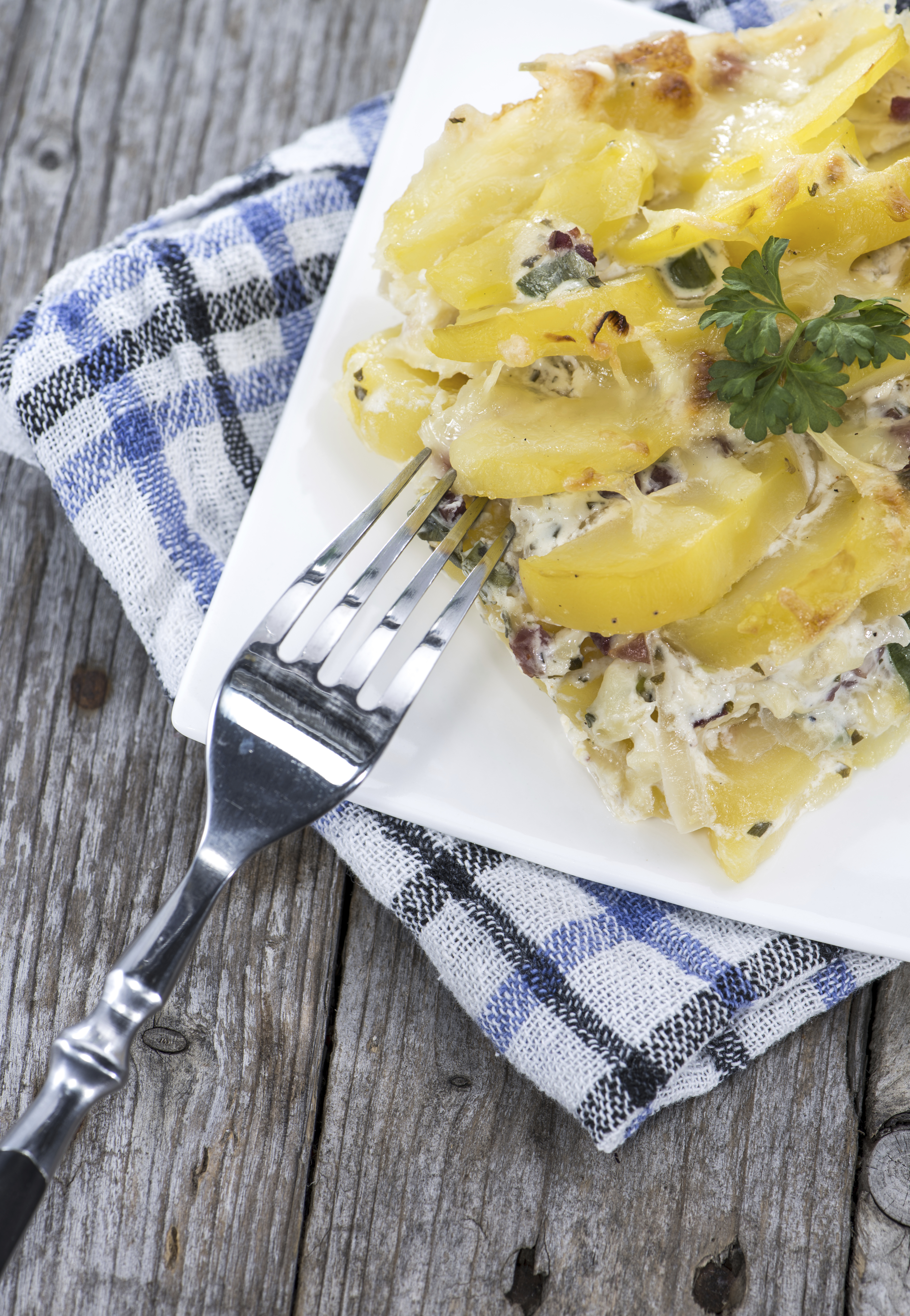 Patatas a la crema con mostaza