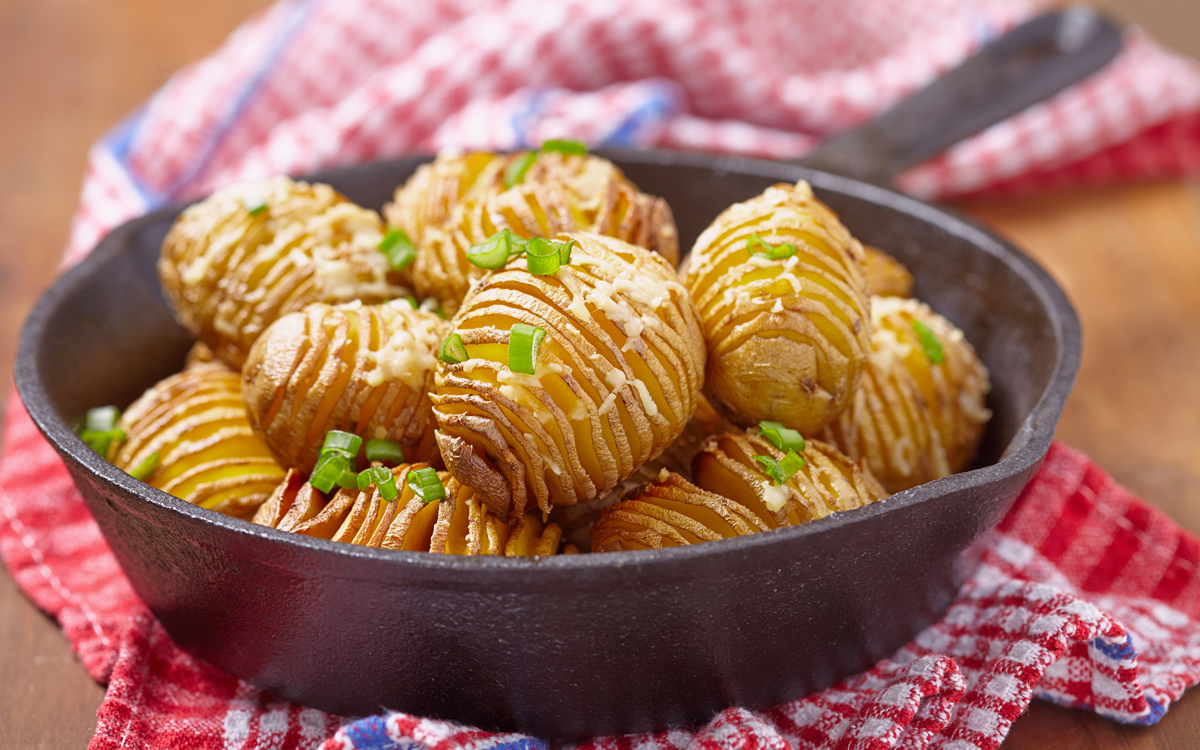 Patatas Hasselback