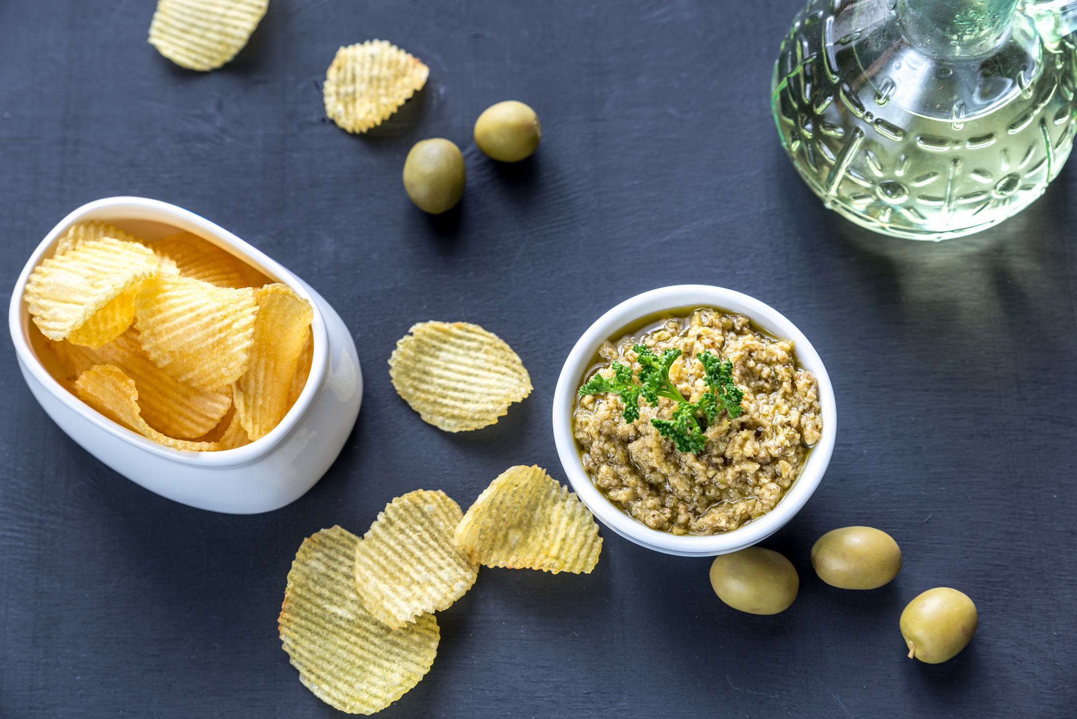 Paté de aceitunas y anchoas