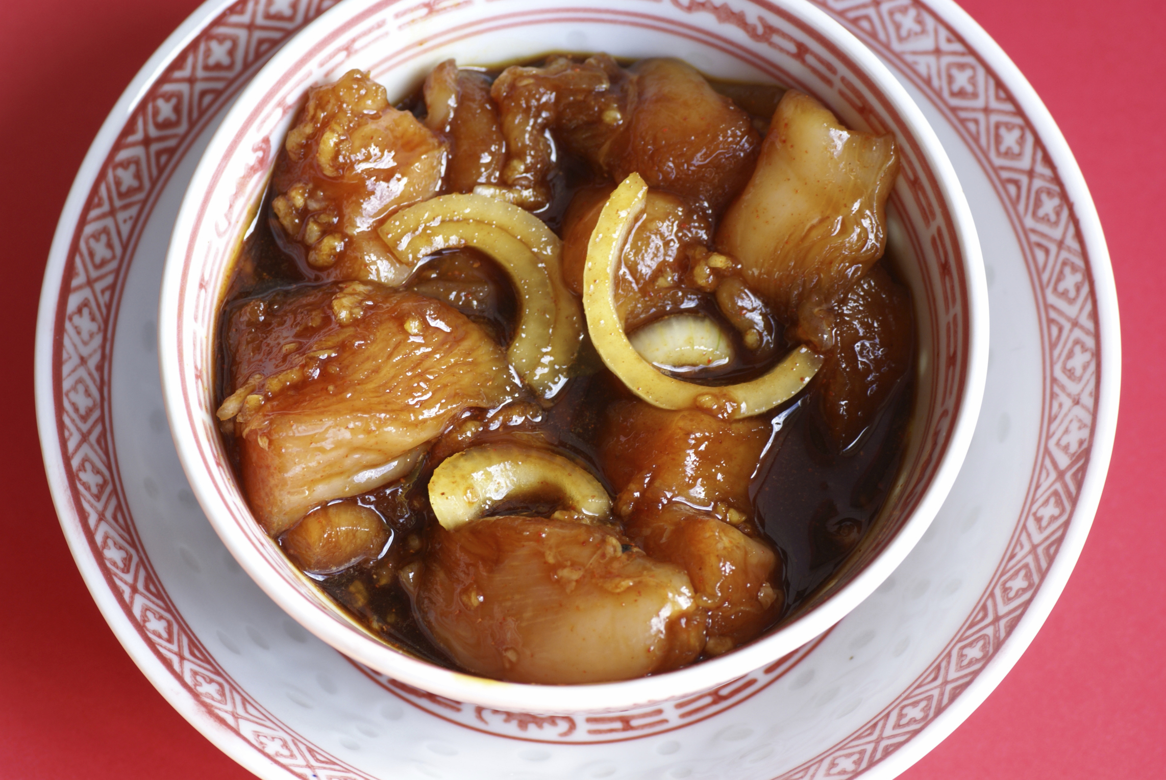Pollo con almendras al estilo chino - receta de usuario