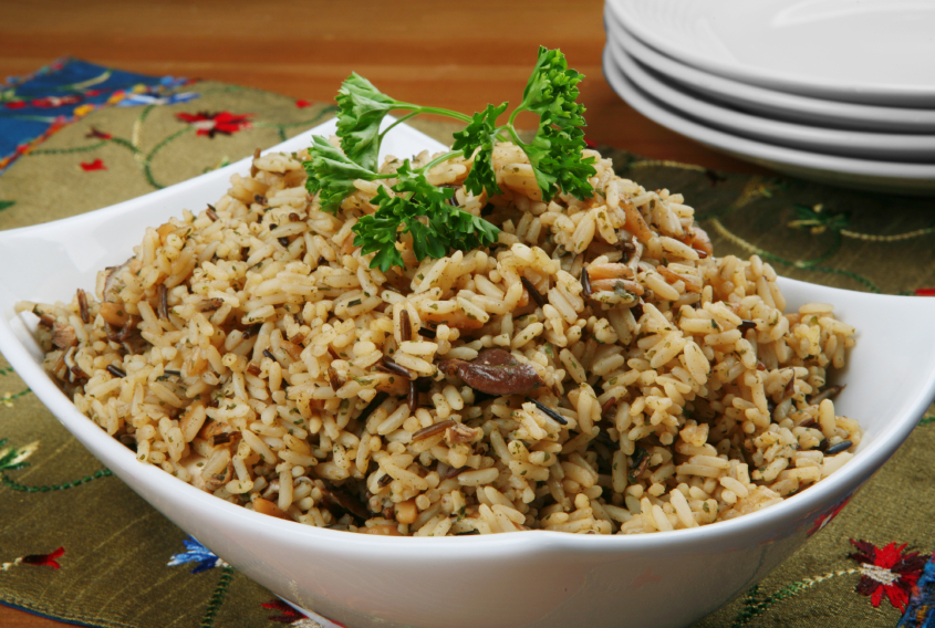 Pilaf de arroz Persa