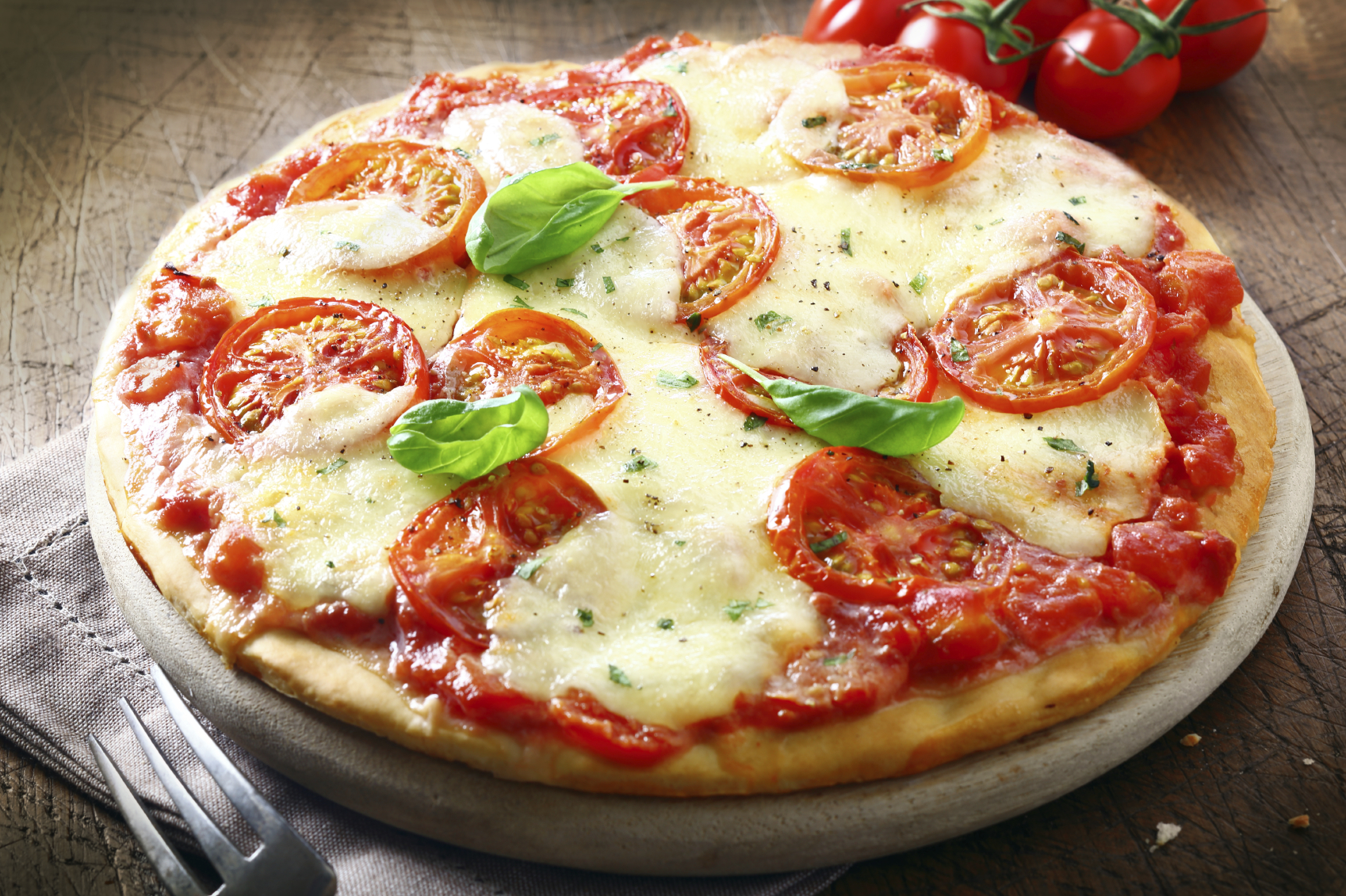 Pizza en panificadora