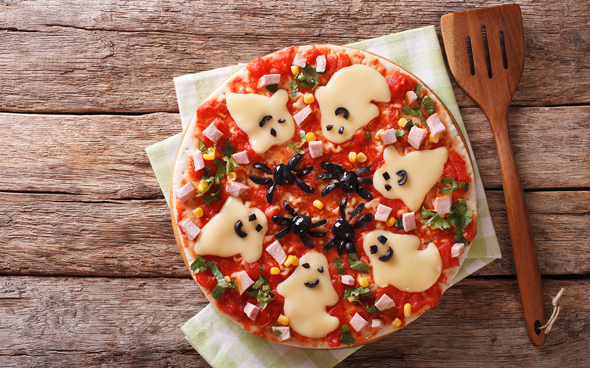 Pizza de Halloween