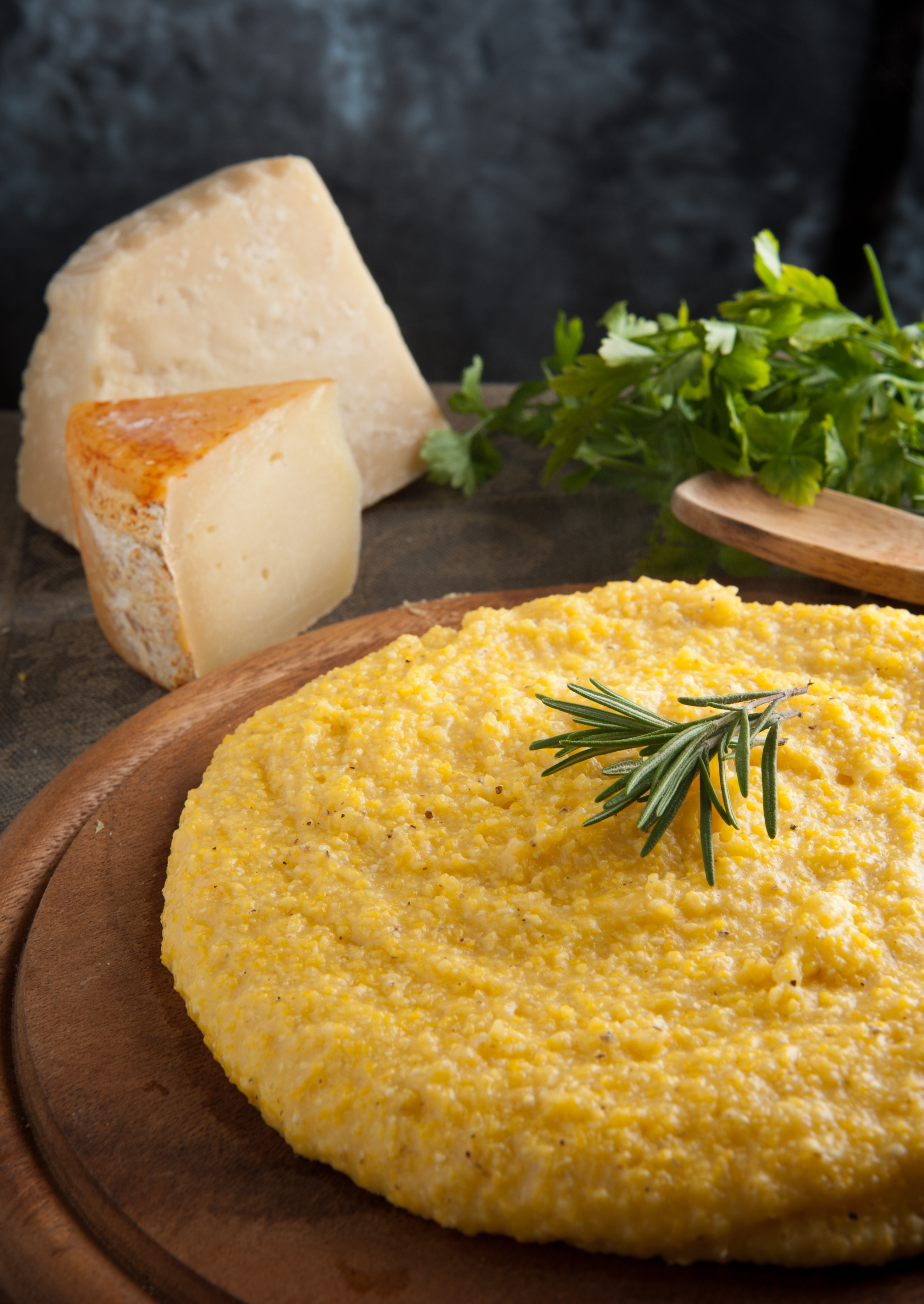 Polenta de Queso Parmesano