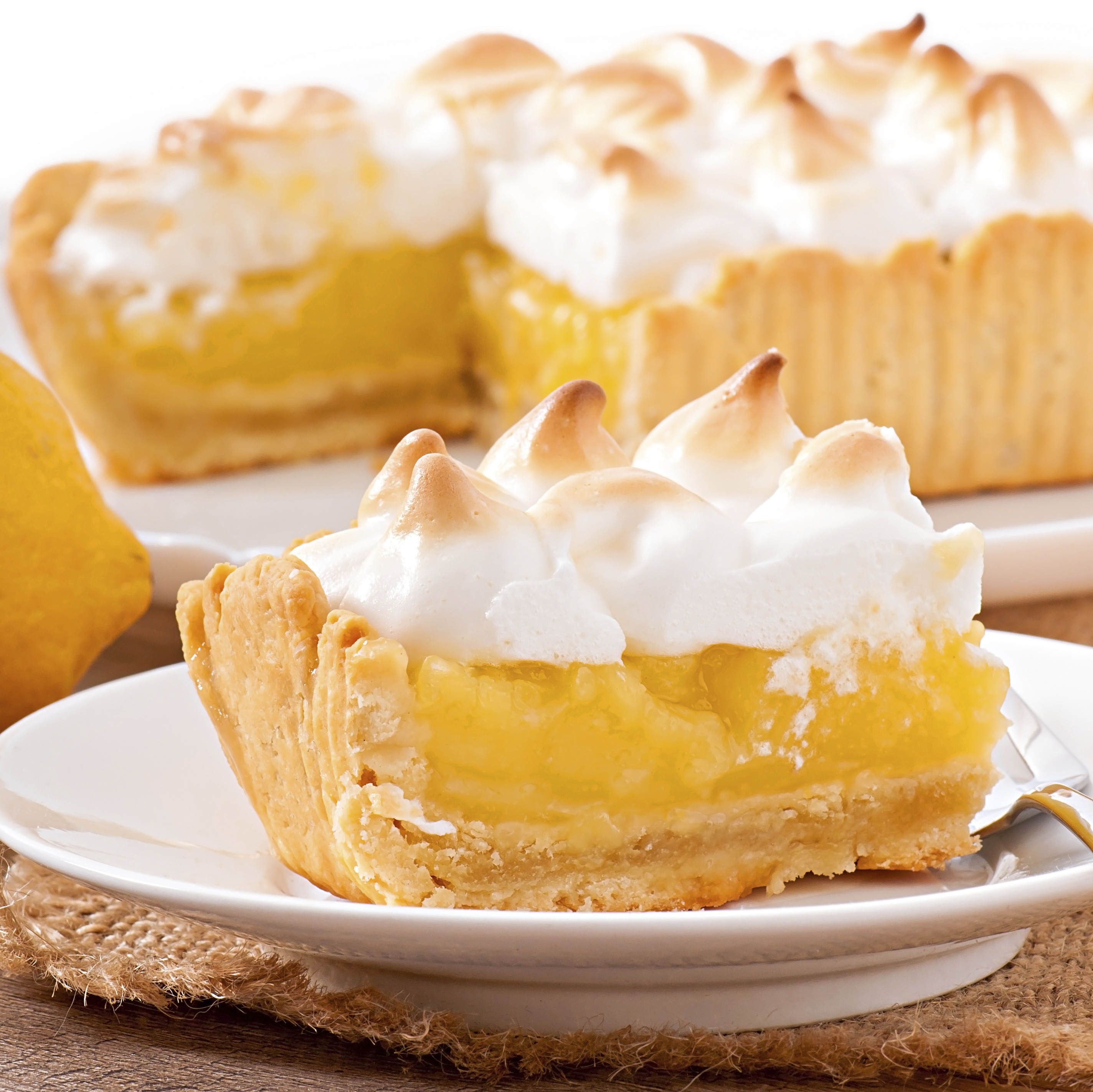 Postre de lemon pie