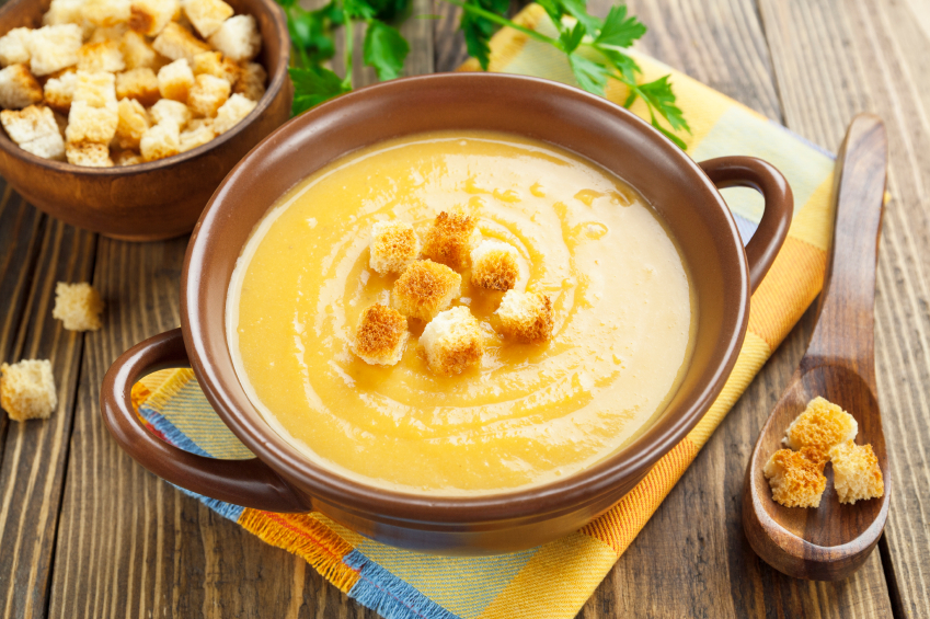 Puré de lentejas y verduras