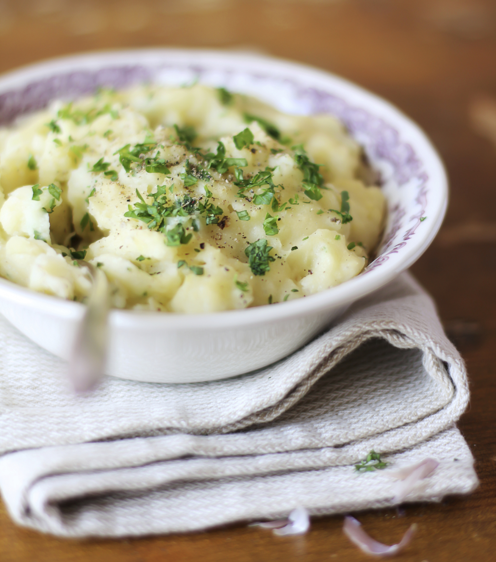 Puré de patatas, receta tradicional