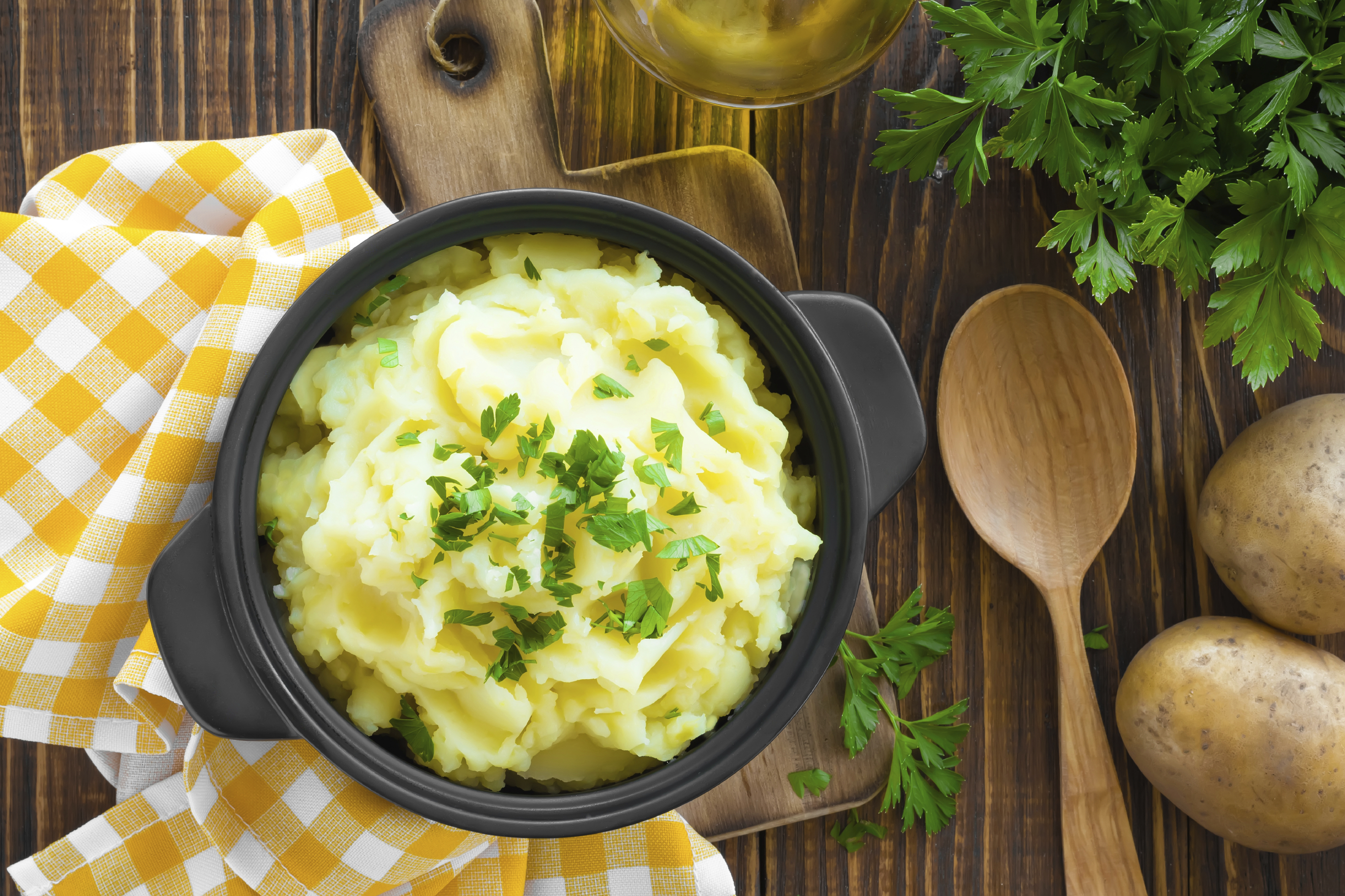 Puré de patatas con ajo