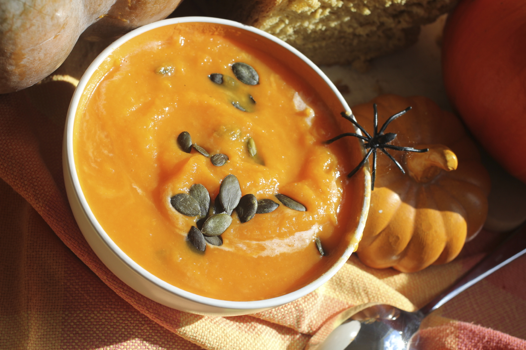 Puré de batatas y calabaza