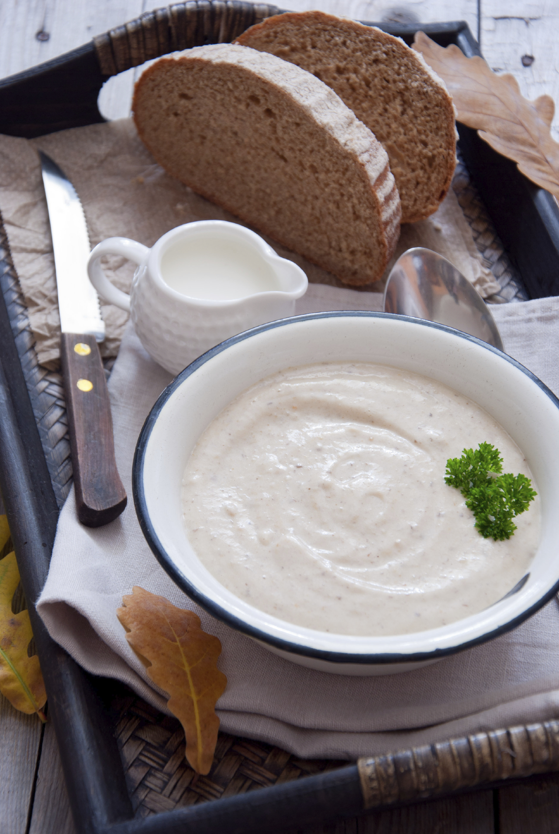 Puré de puerros, cebolla, pimientos y más