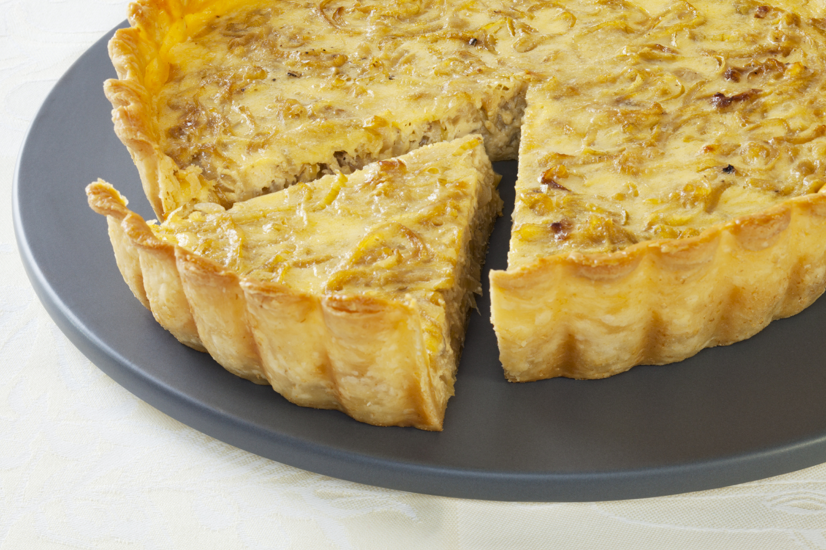 Quiche de cebolla - Mejor receta | Recetas DIA