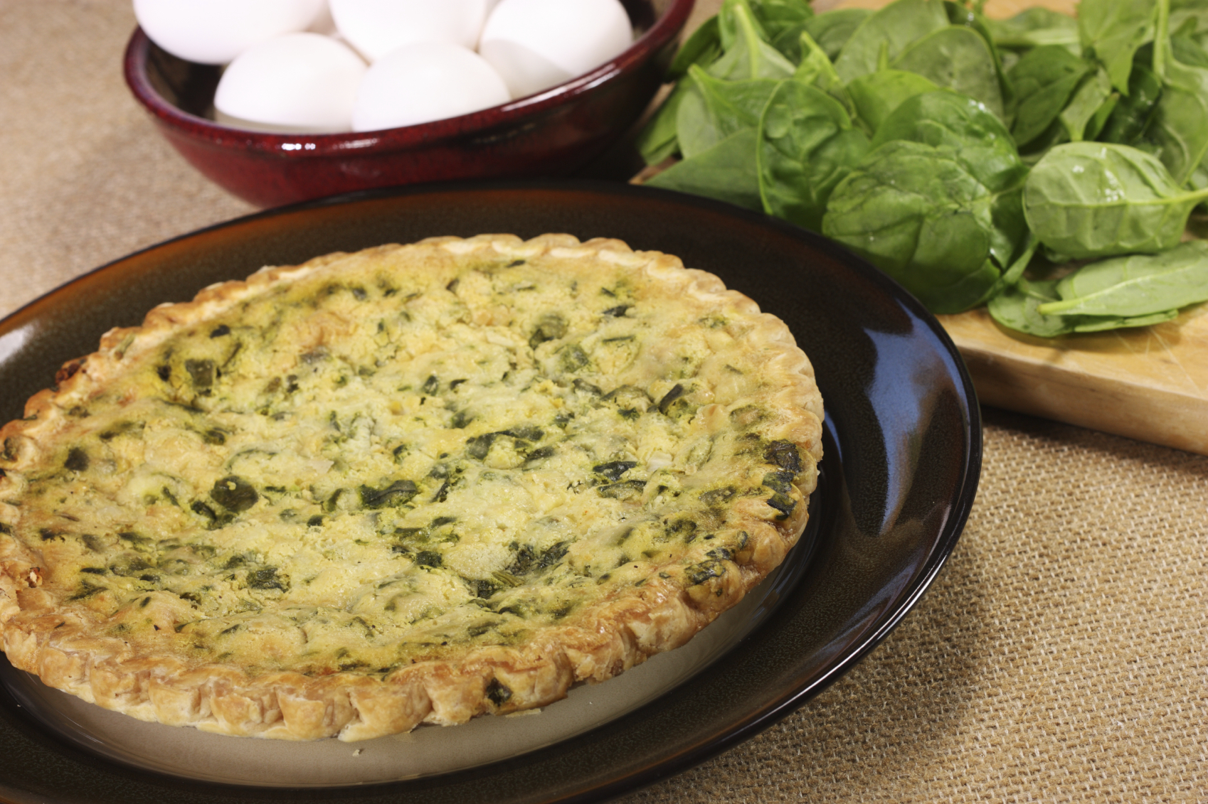 Quiche de espinacas 