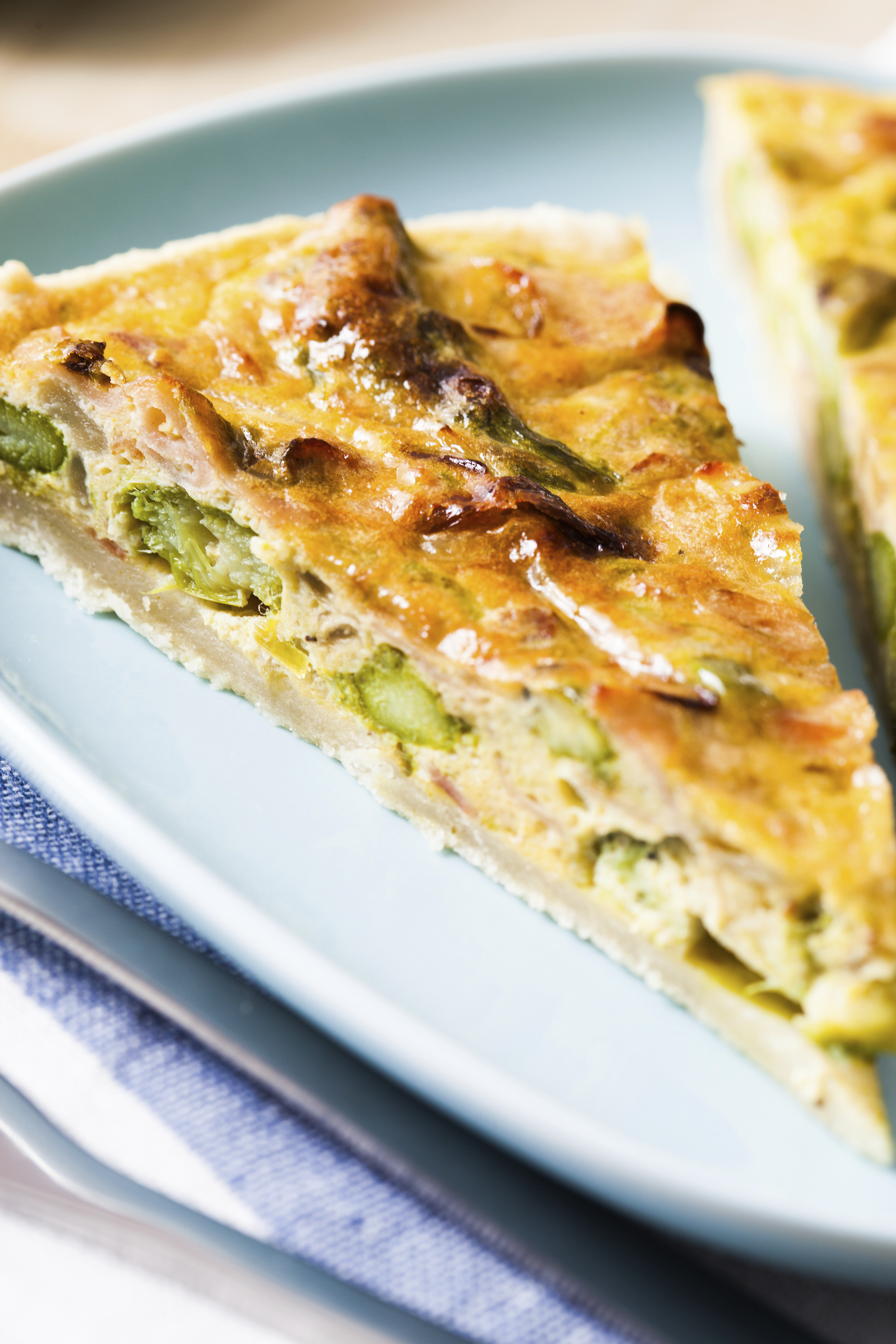 Quiche vegetal ligero