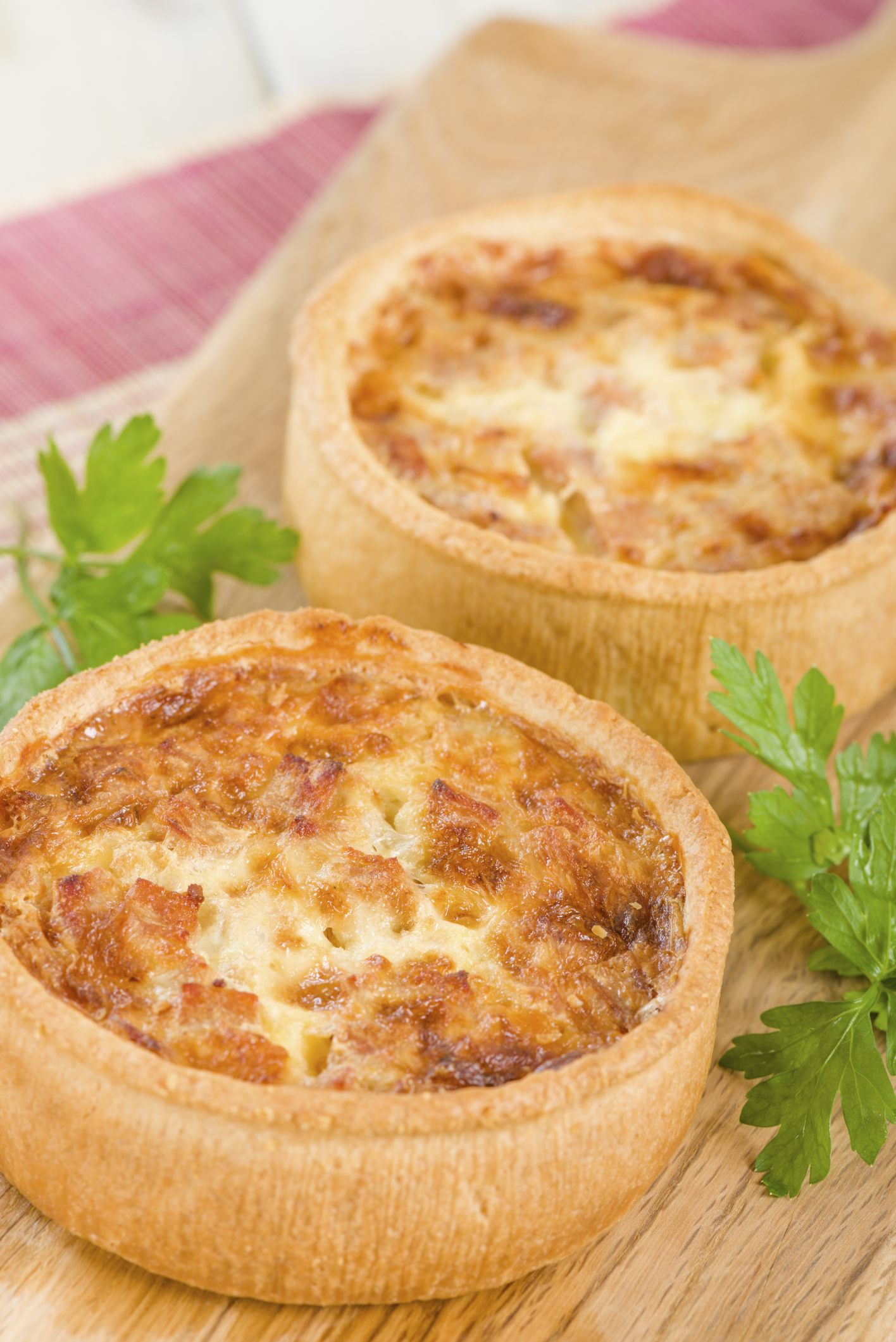 Quiches pequeñas de queso