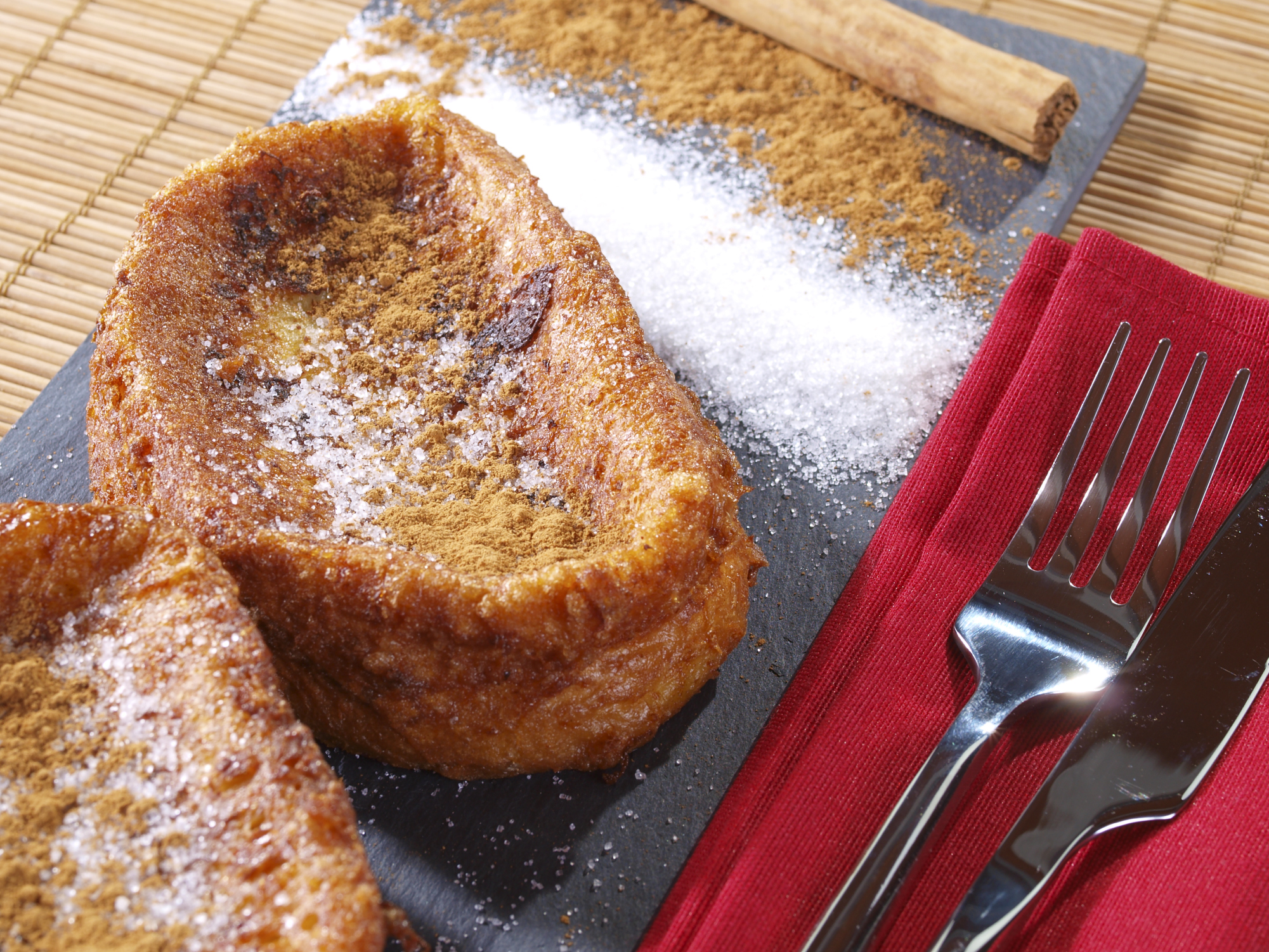 Torrijas de leche de coco