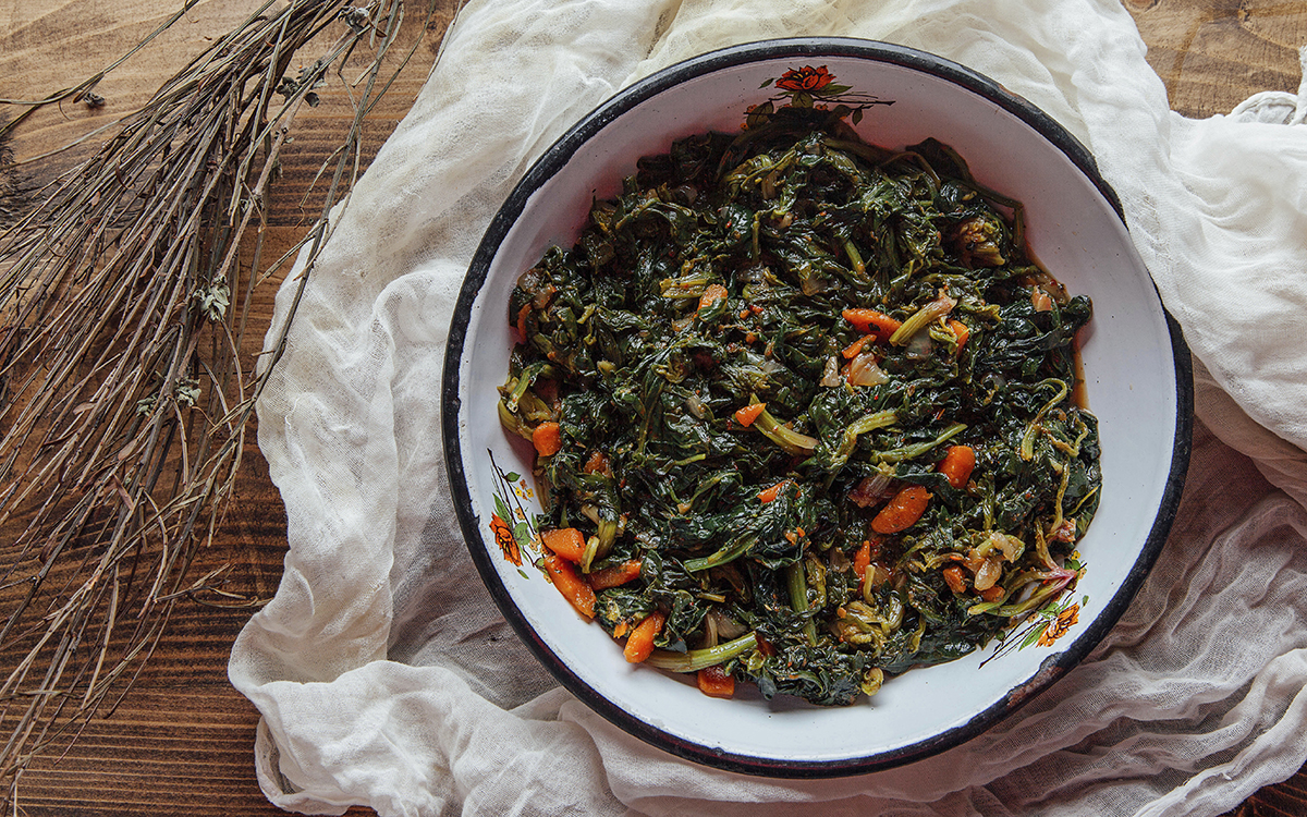 Espinacas salteadas con zanahorias | Recetas DIA Espinacas salteadas con zanahorias | Recetas DIA