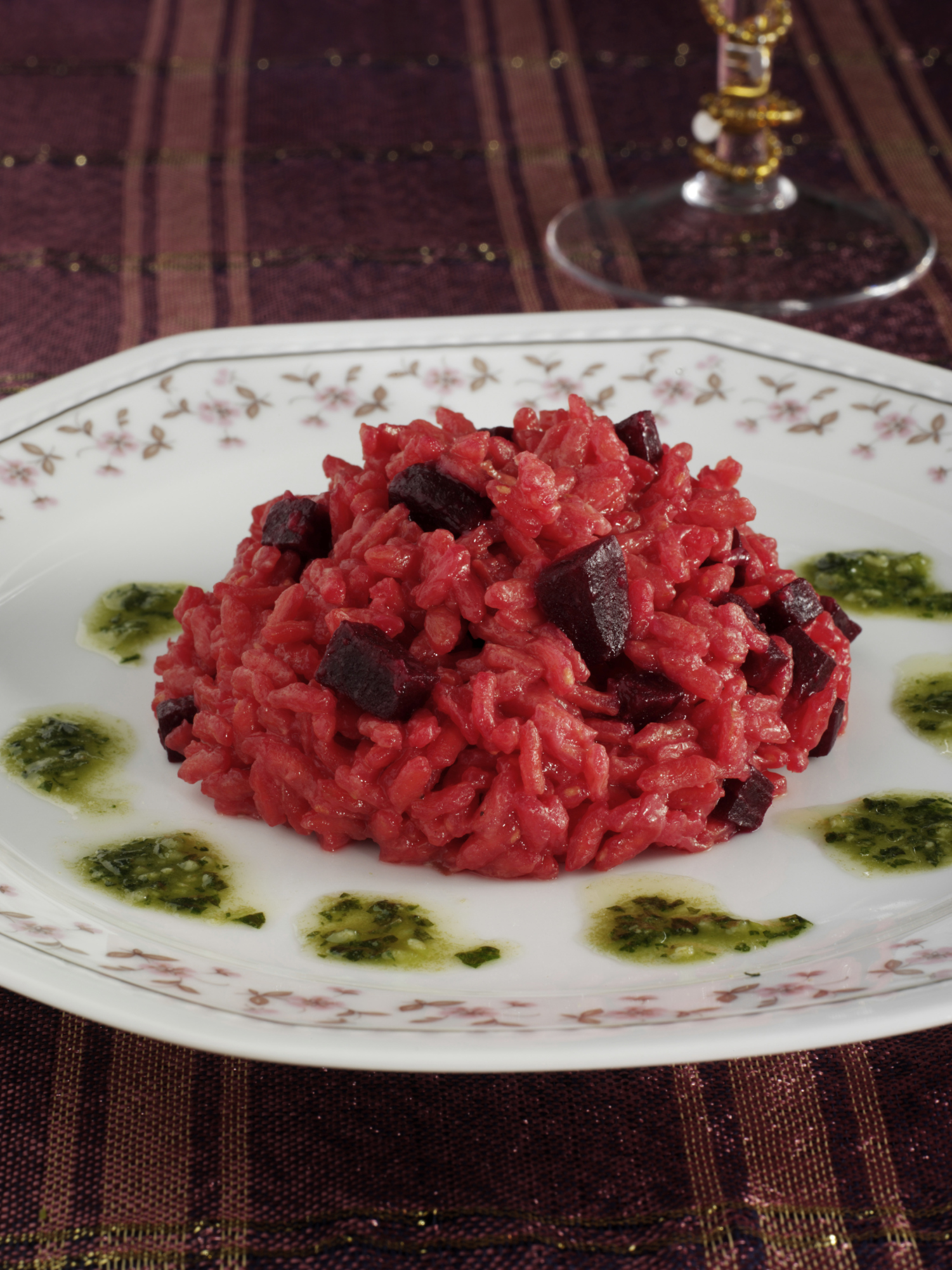 Risotto de remolacha