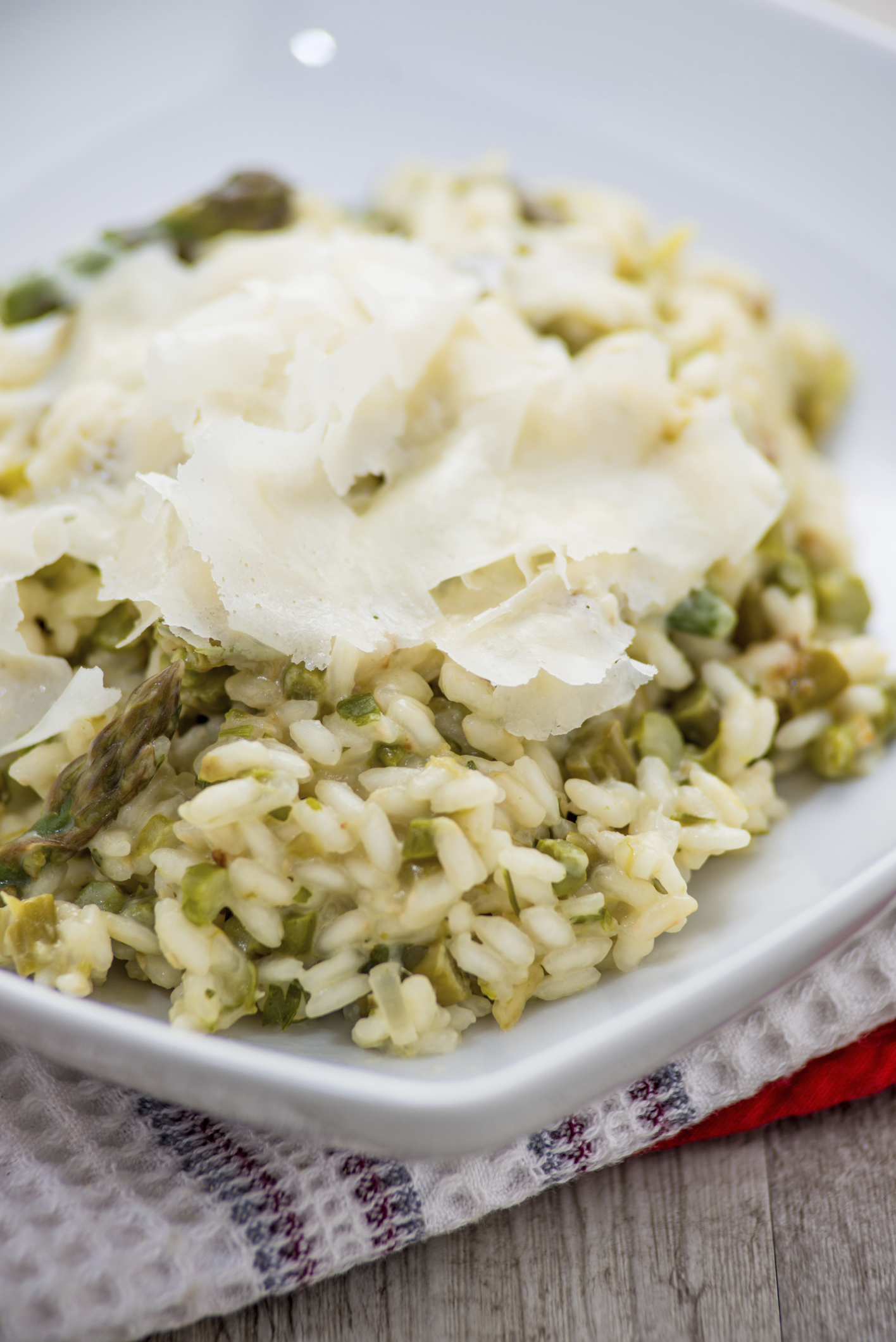 Risotto de espárragos