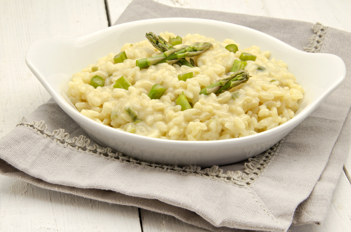 Risotto de espárragos 