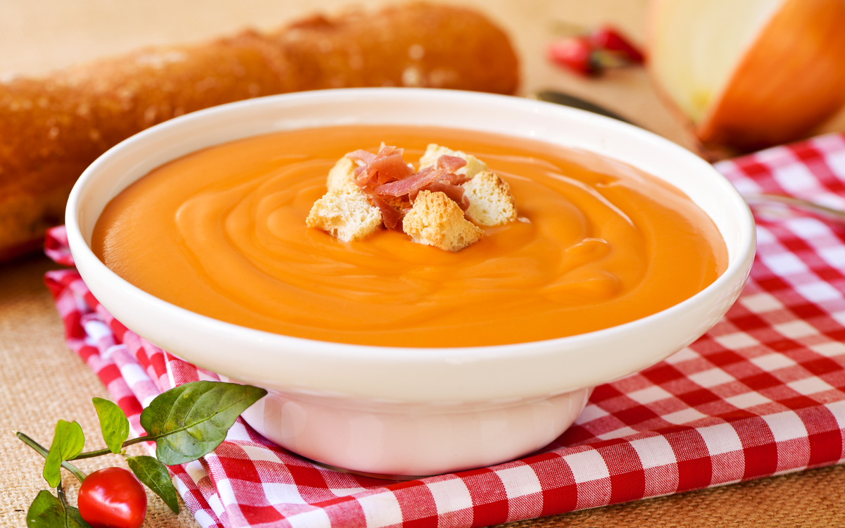 Salmorejo suave