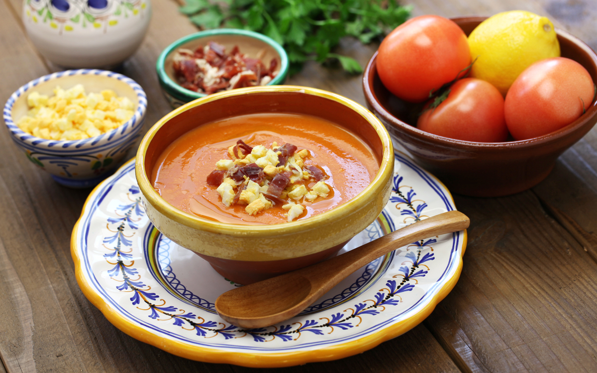 Salmorejo tradicional cordobés