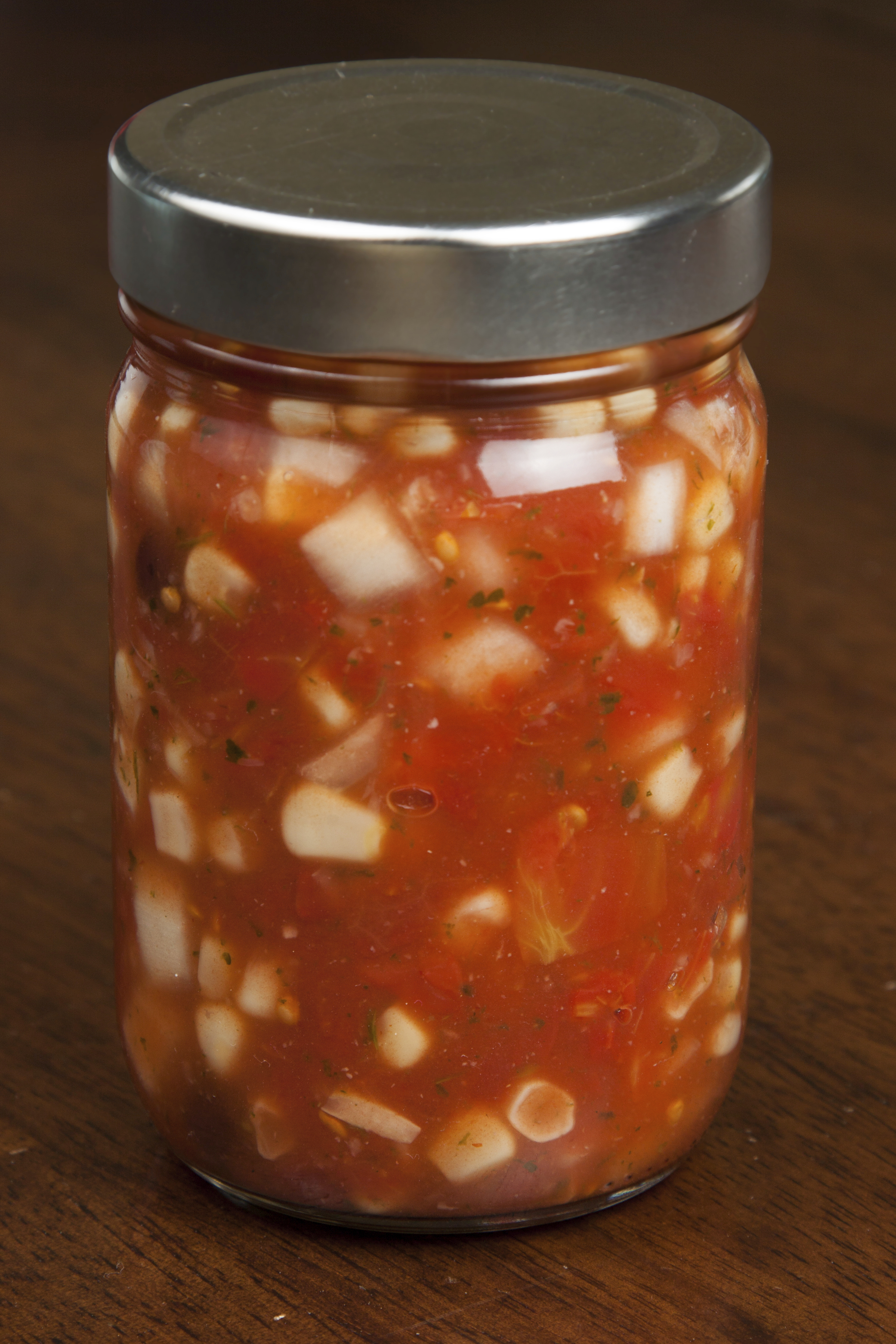 Salsa criolla para asado