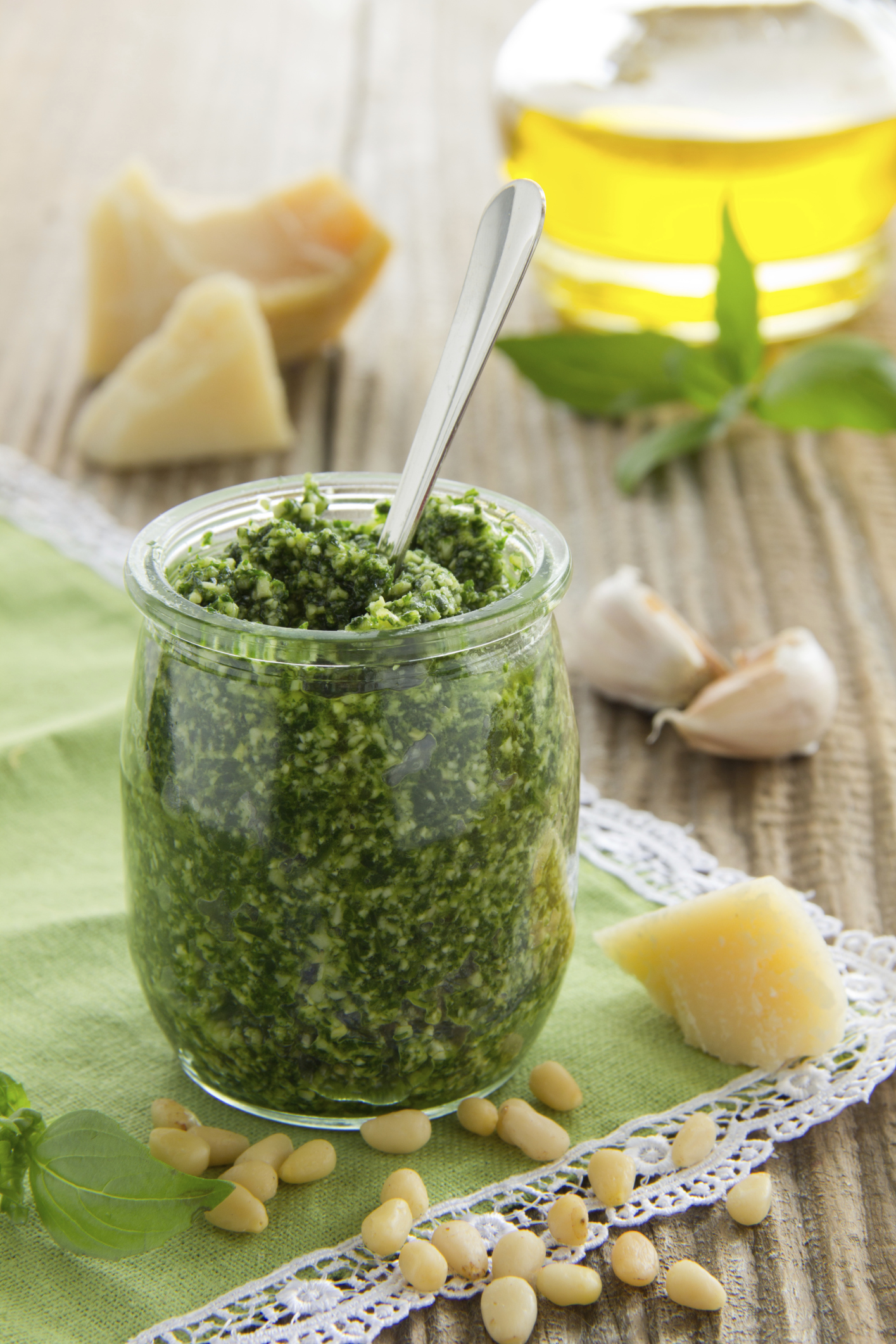 Salsa Pesto clásica italiana